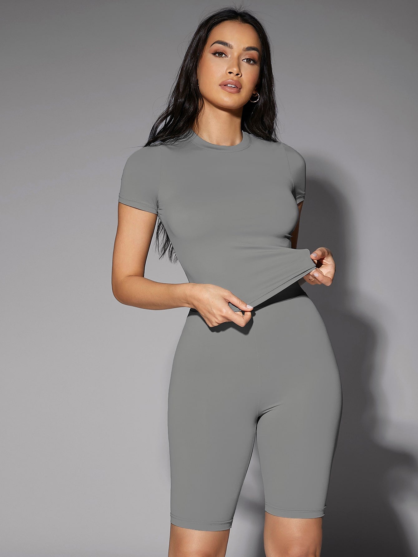 BAE Solid Fitted Tee