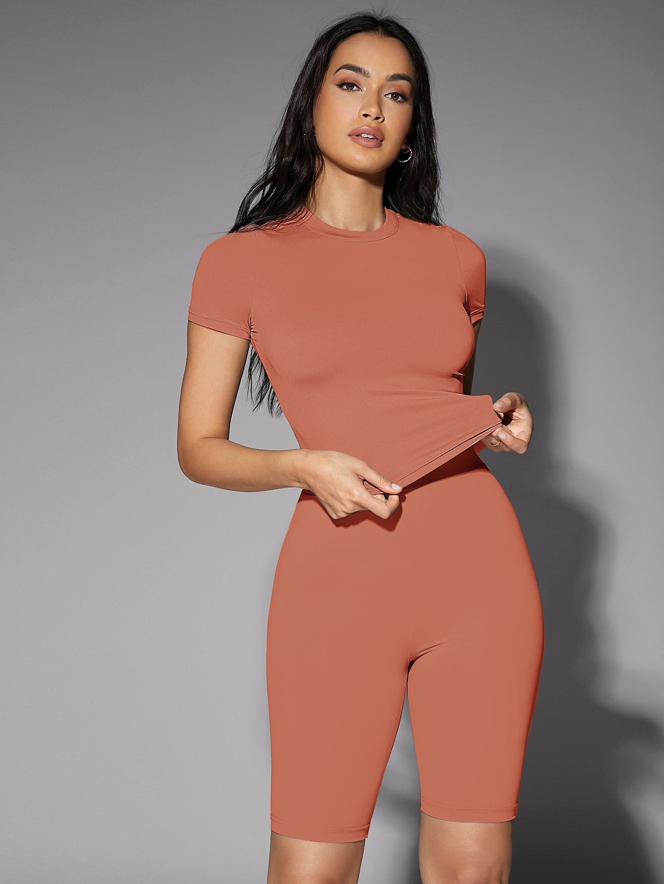 BAE Solid Fitted Tee