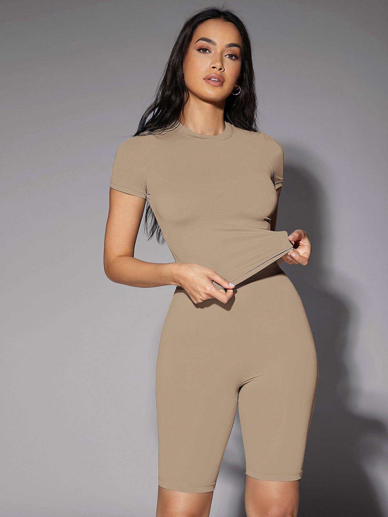 BAE Solid Fitted Tee