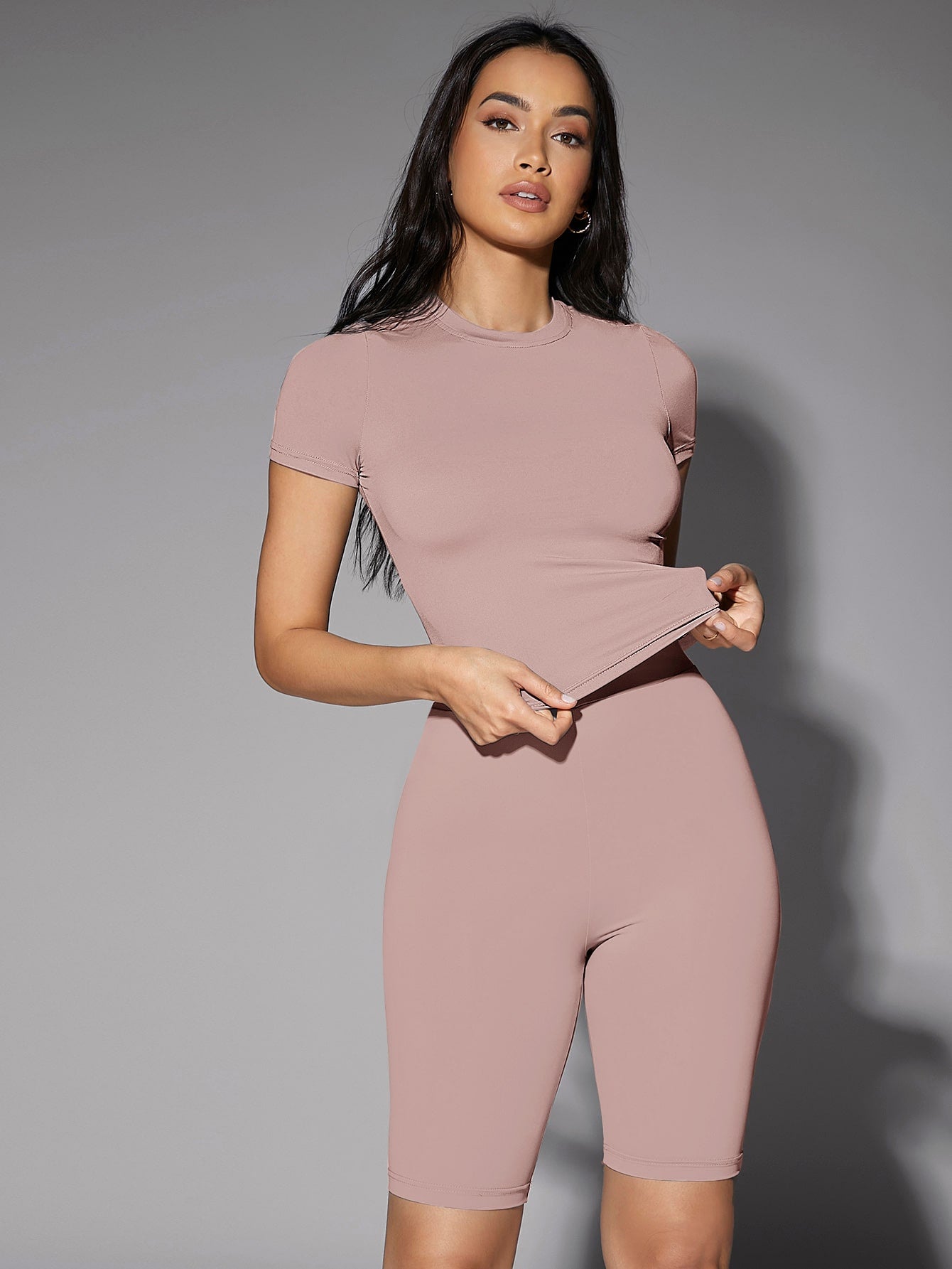 BAE Solid Fitted Tee