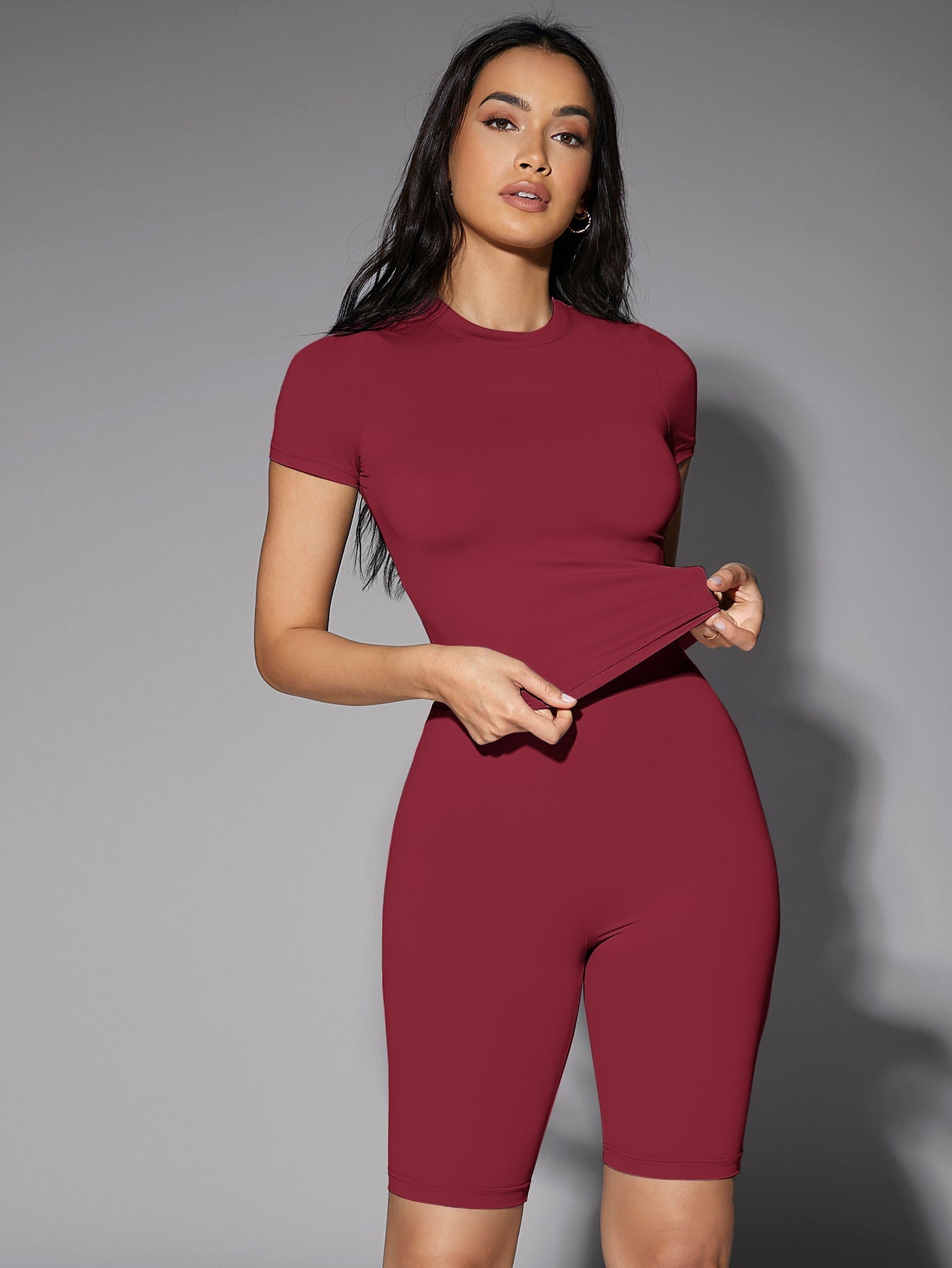 BAE Solid Fitted Tee