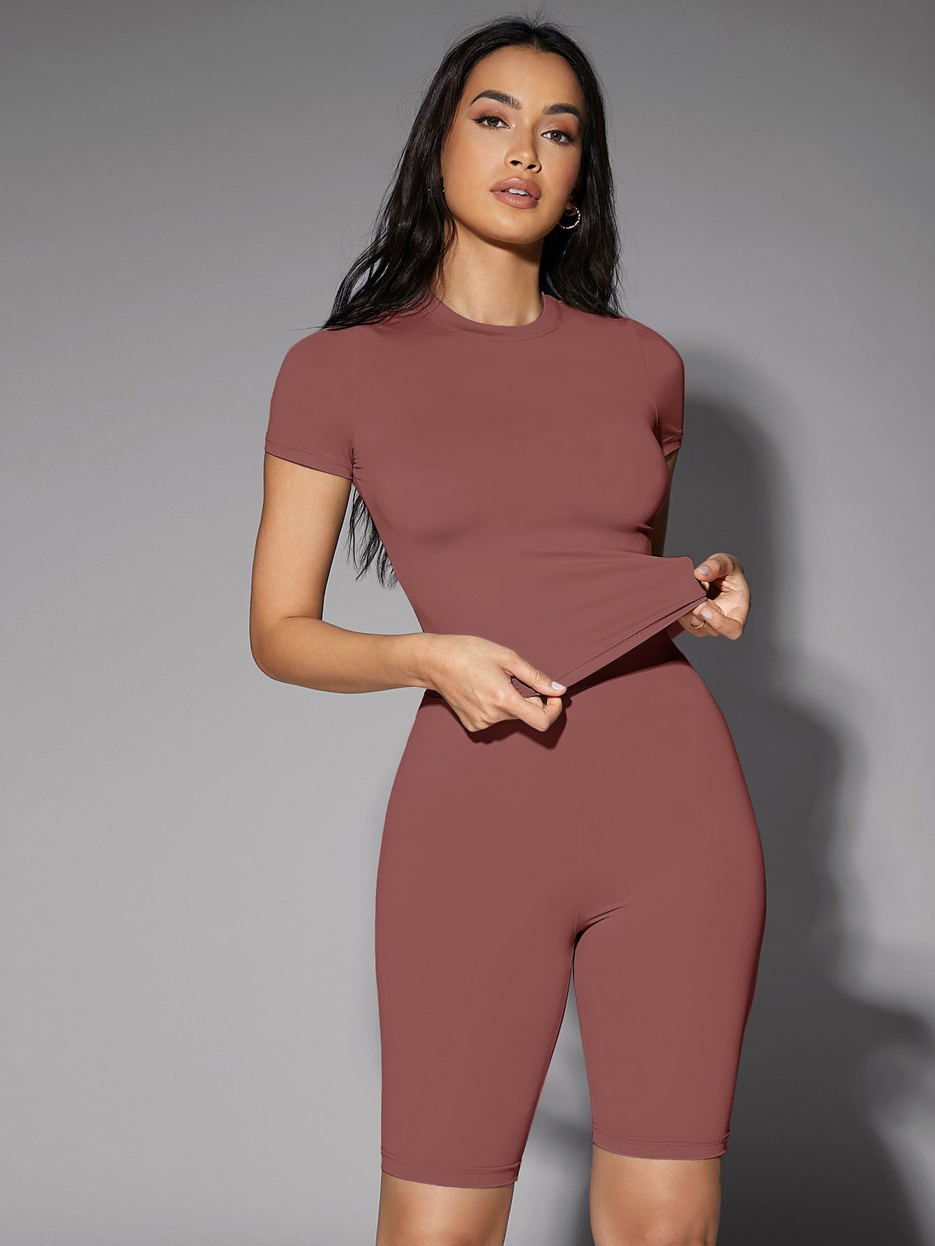 BAE Solid Fitted Tee