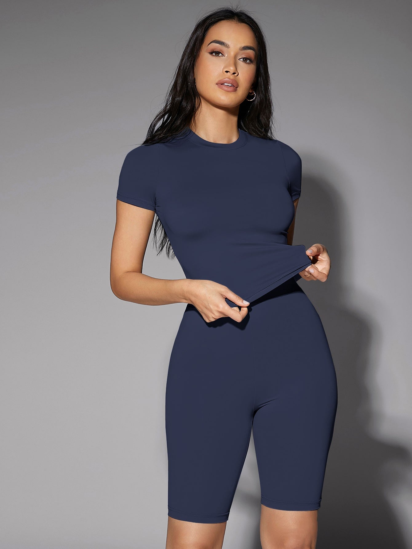 BAE Solid Fitted Tee