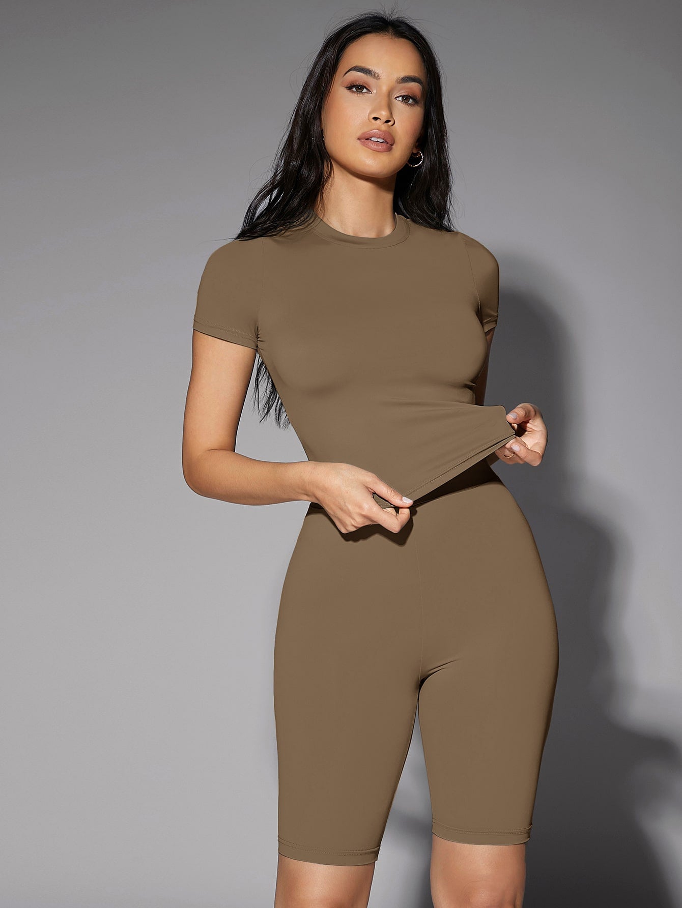 BAE Solid Fitted Tee