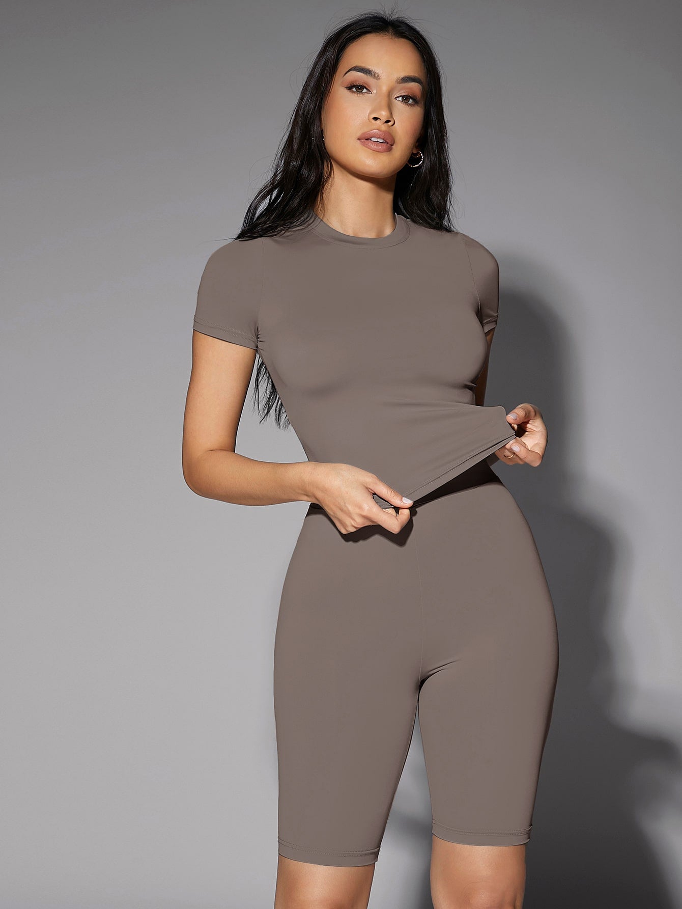 BAE Solid Fitted Tee