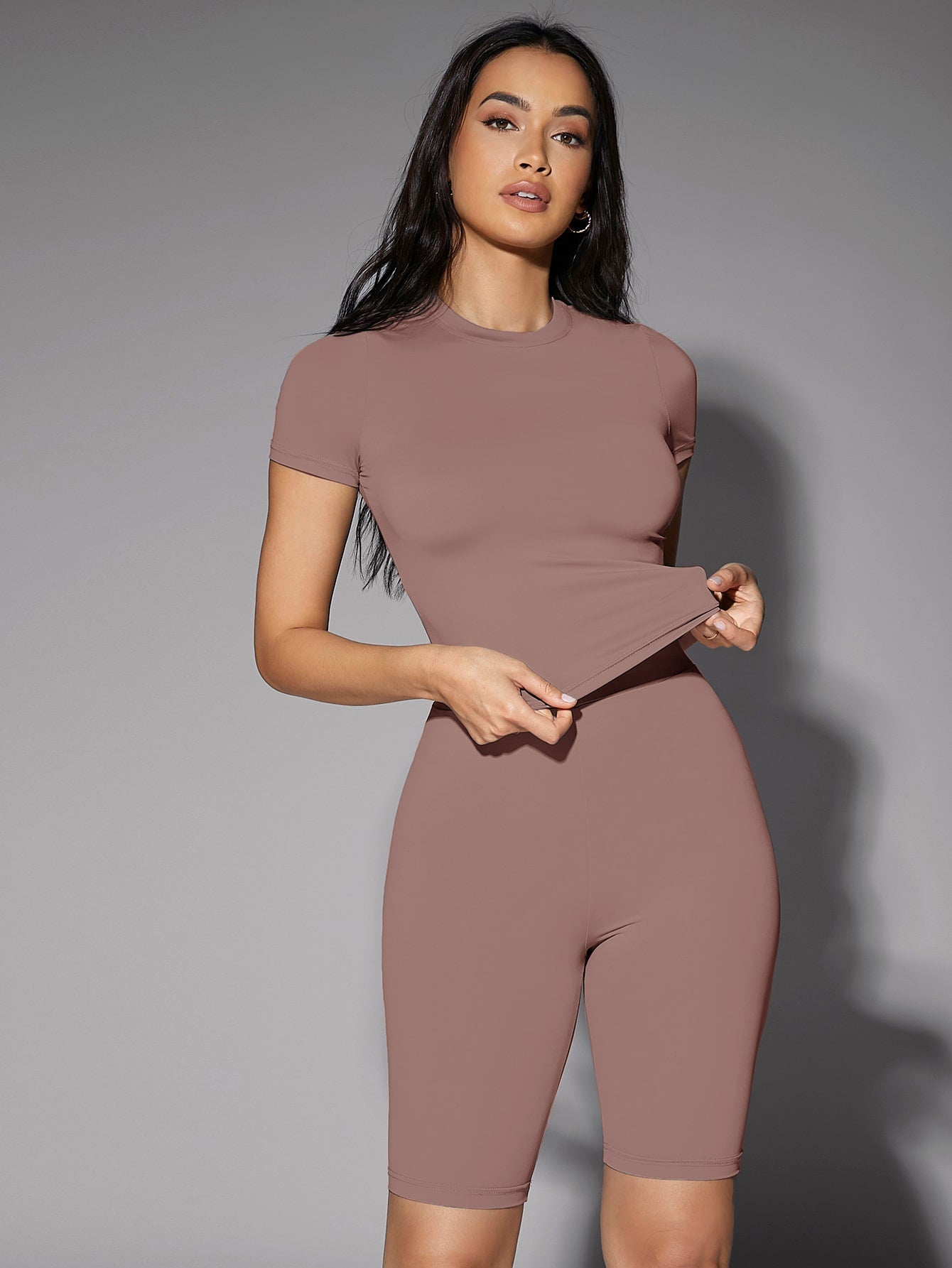 BAE Solid Fitted Tee