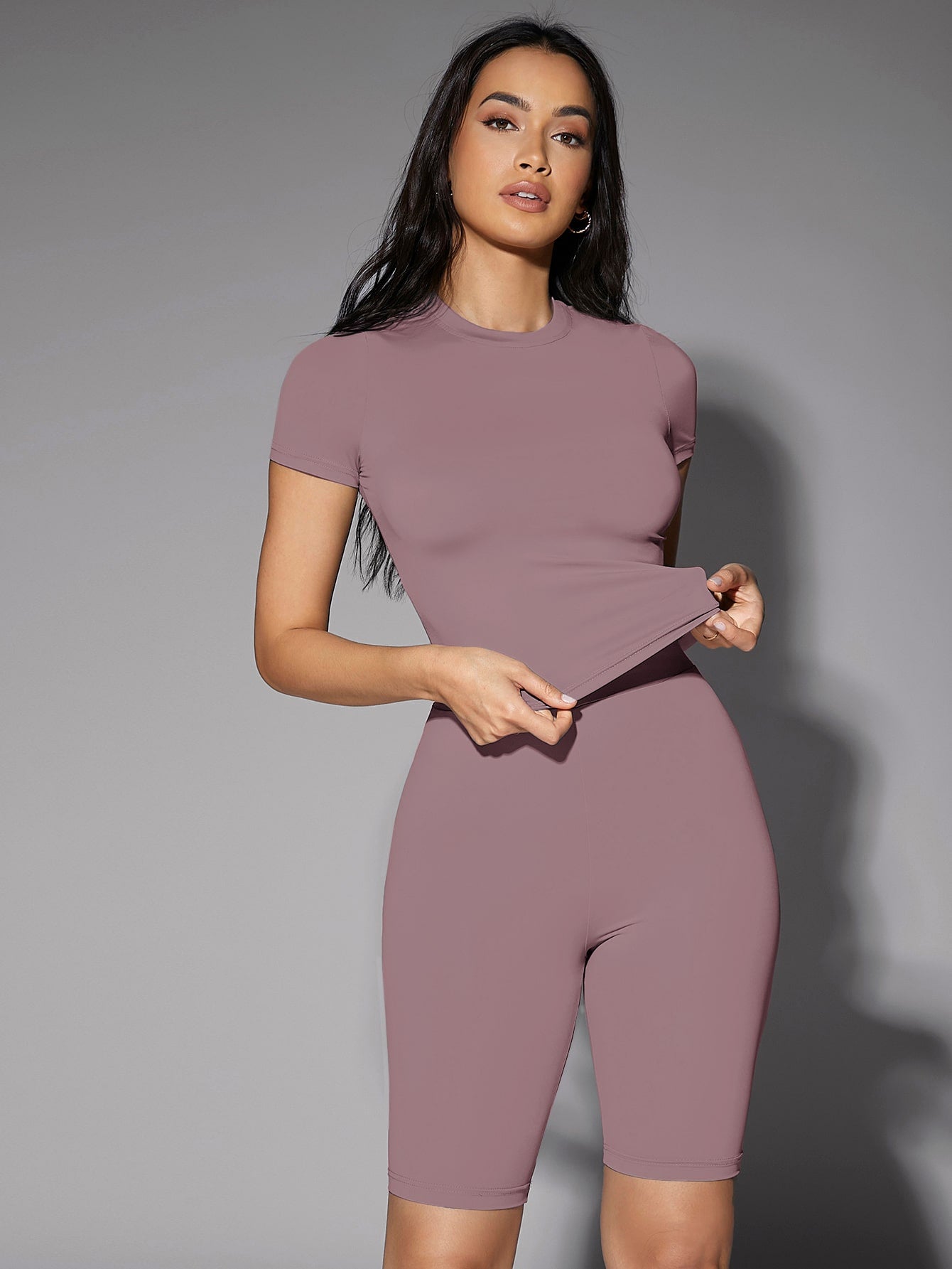 BAE Solid Fitted Tee