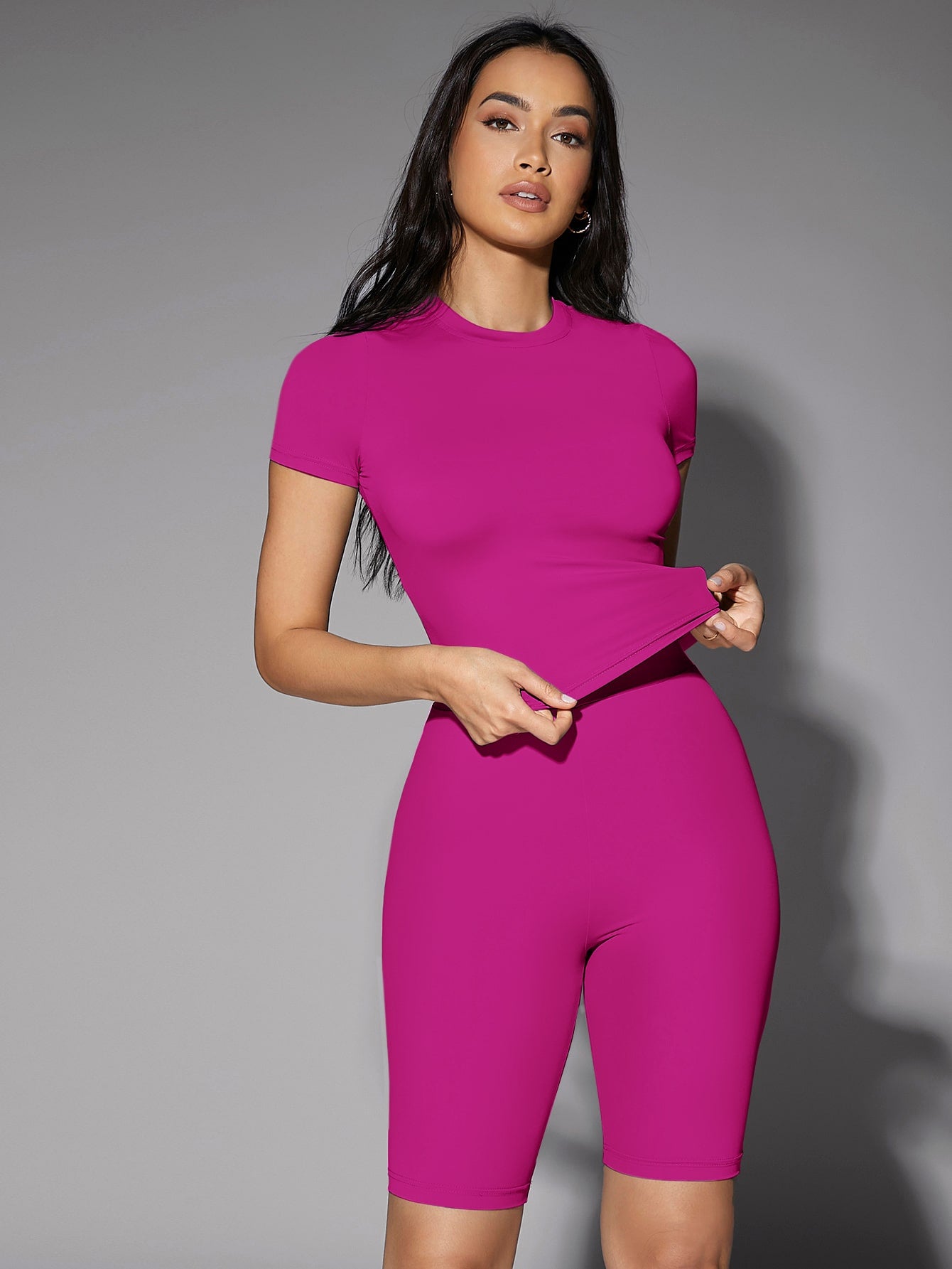 BAE Solid Fitted Tee