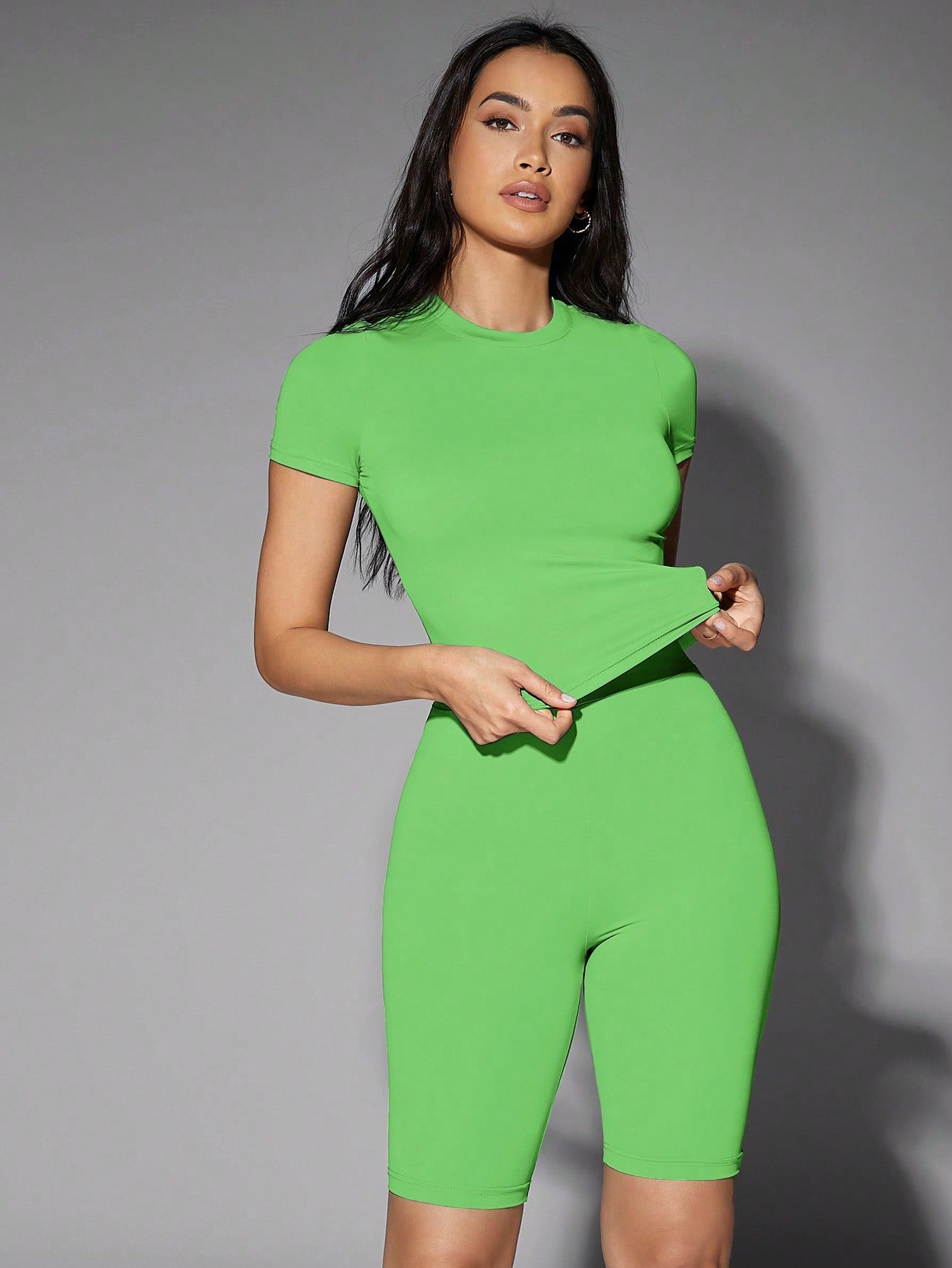 BAE Solid Fitted Tee