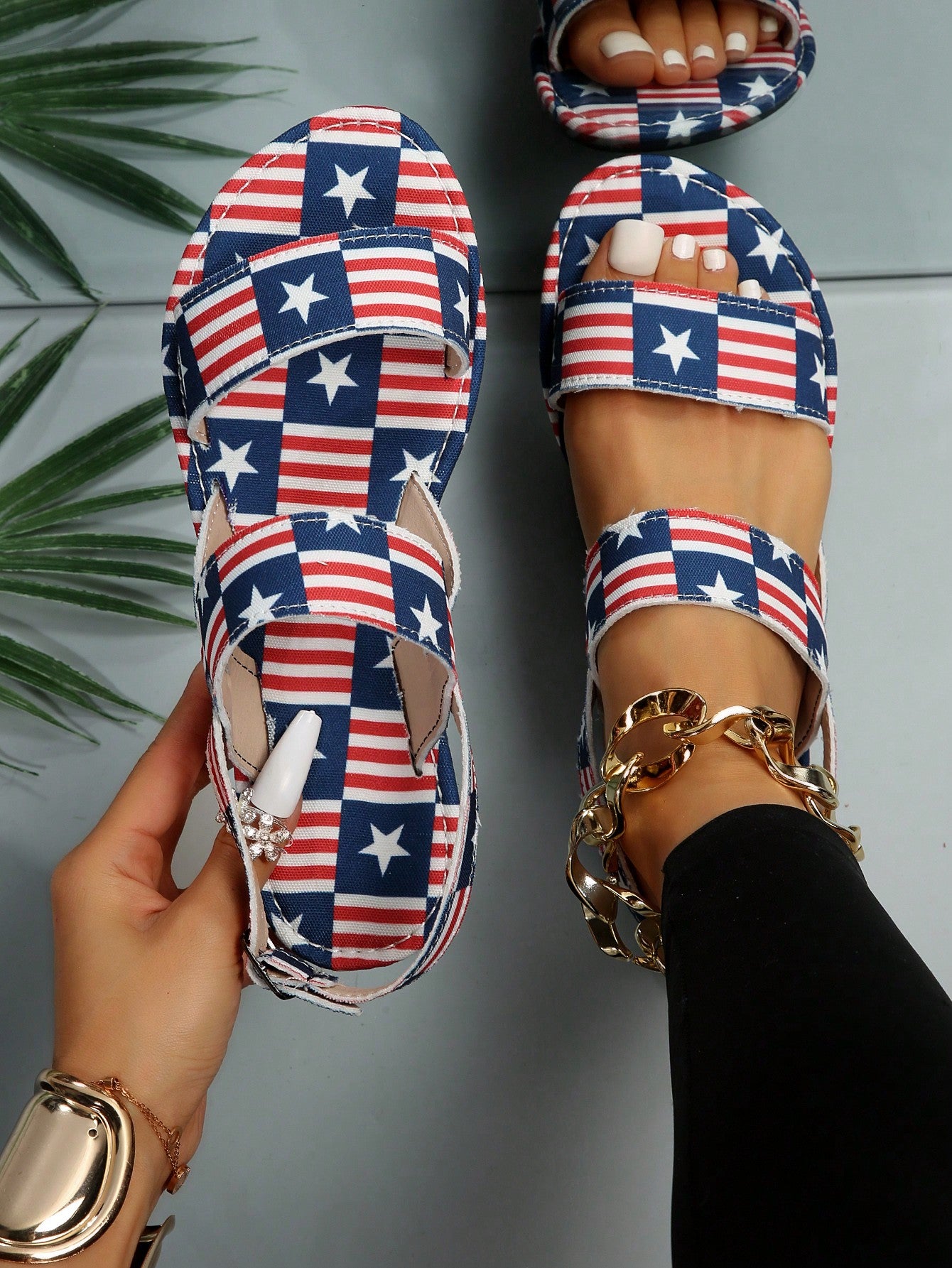 Casual Outdoors Comfy Sandals for Women, Twin Strap Plain Artificial Leather Open Toe Ankle Strap Sandals