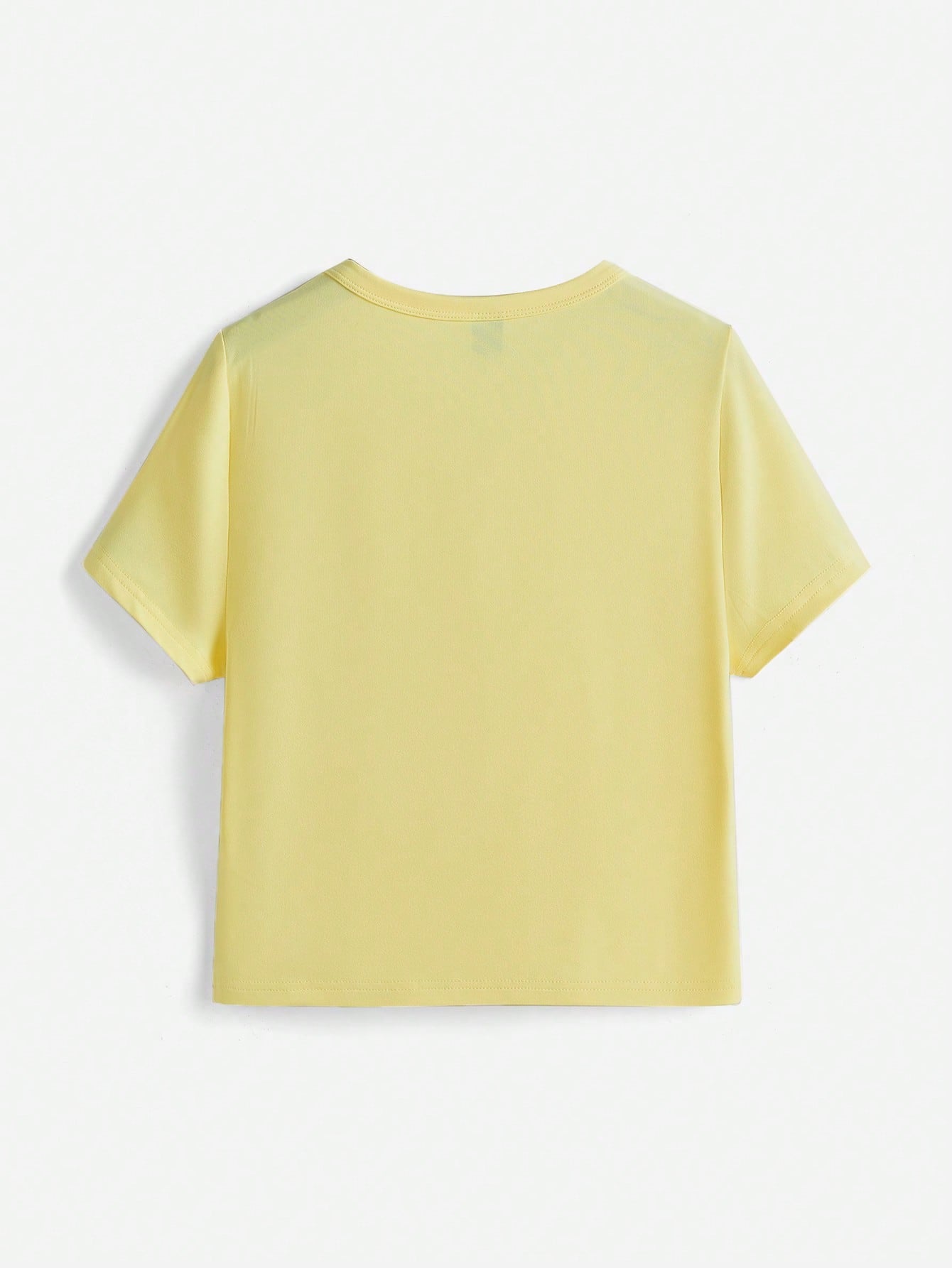 BASICS Solid Form Fitted Tee