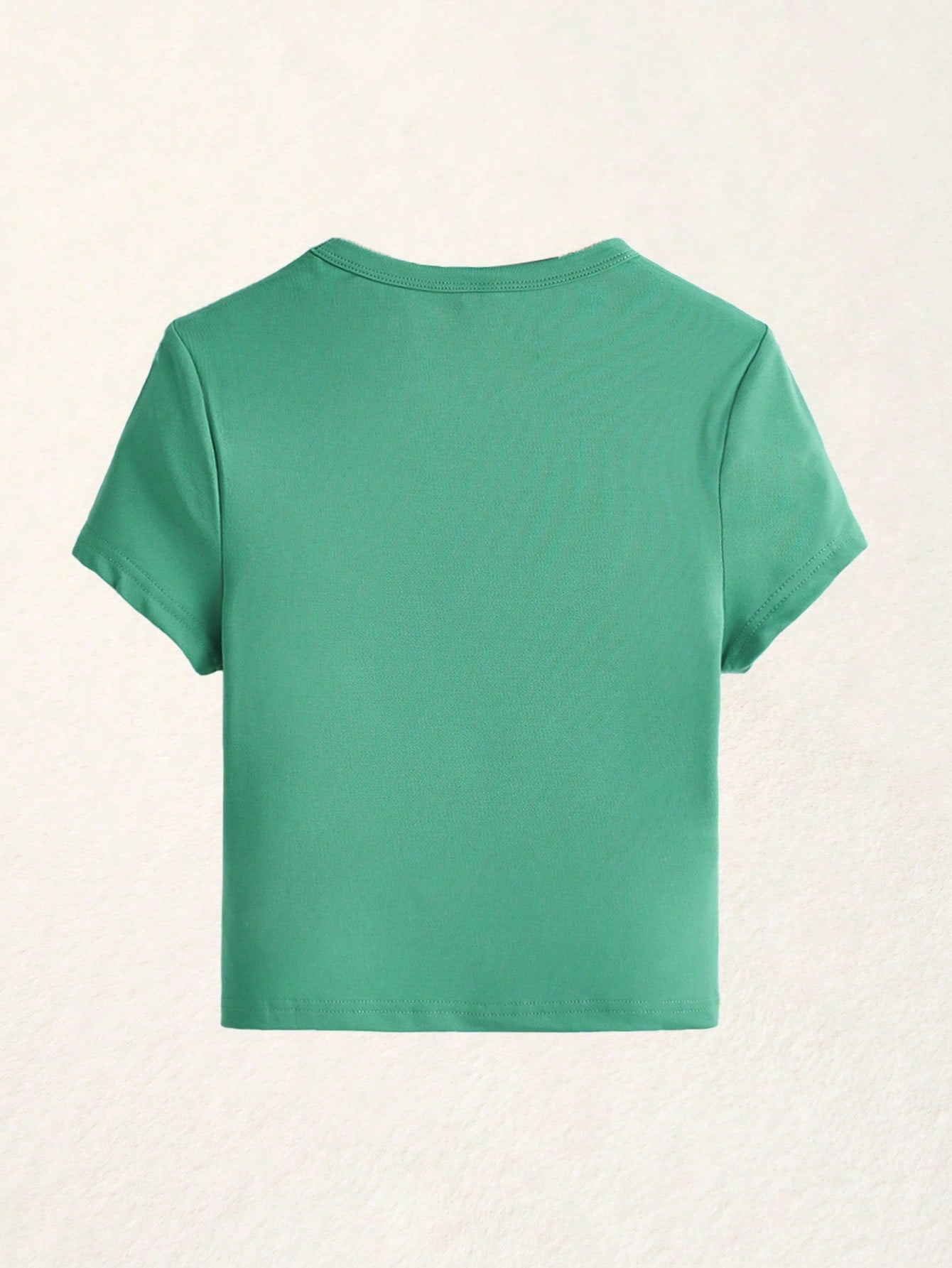 BASICS Solid Form Fitted Tee
