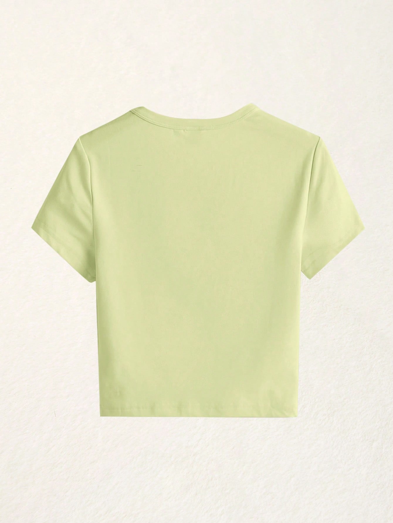 BASICS Solid Form Fitted Tee