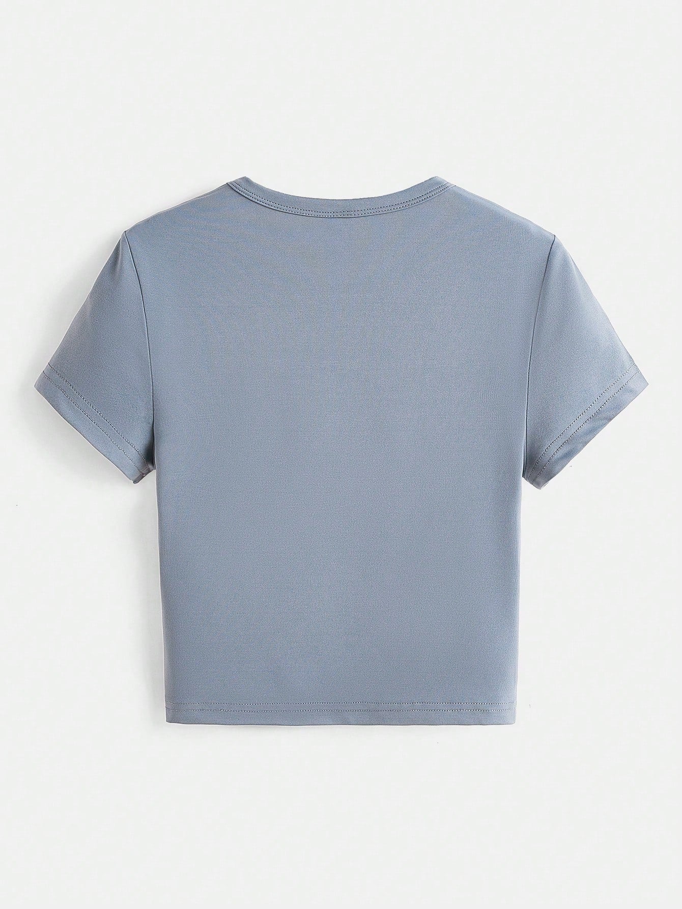 BASICS Solid Form Fitted Tee