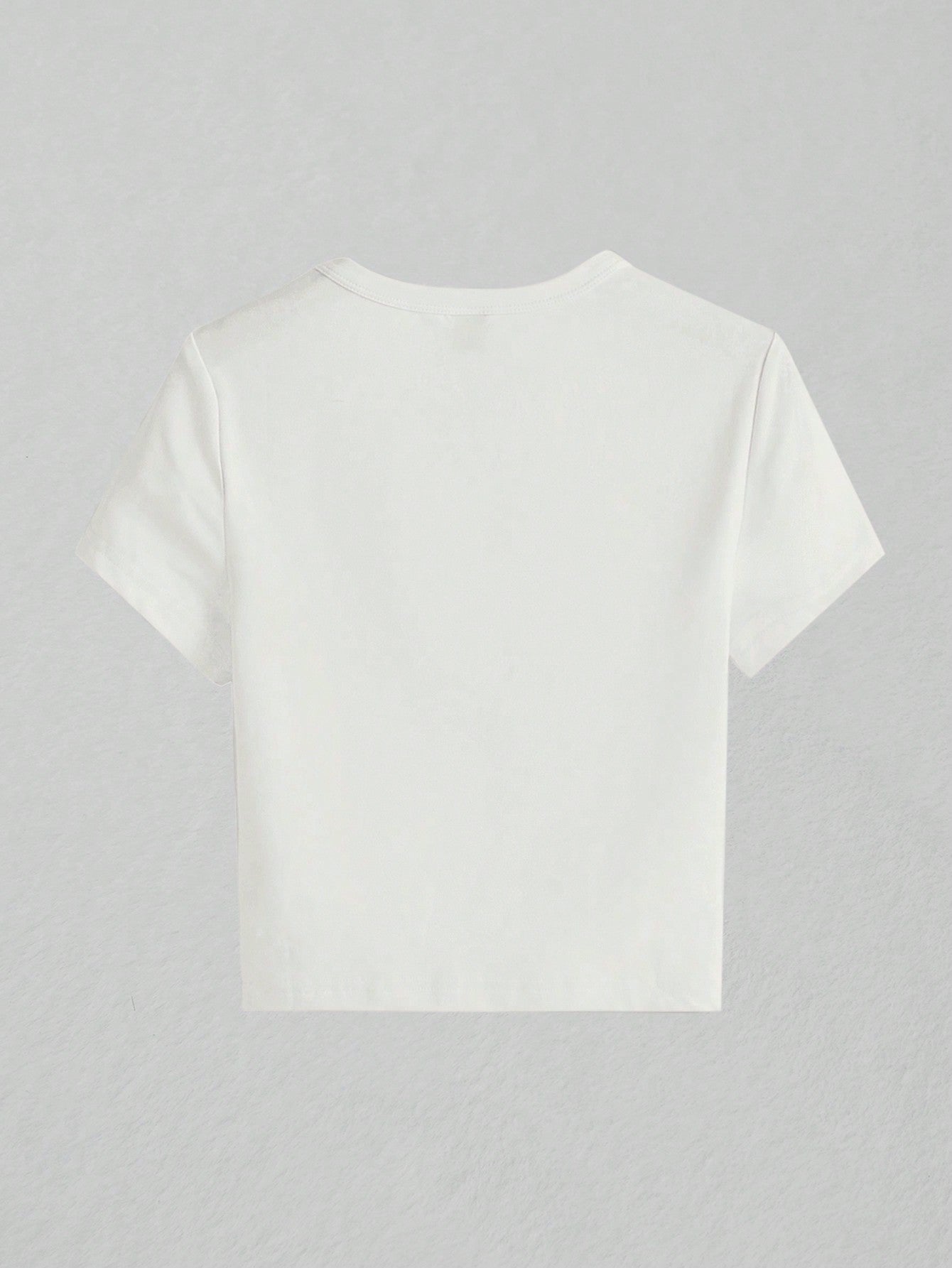 BASICS Solid Form Fitted Tee