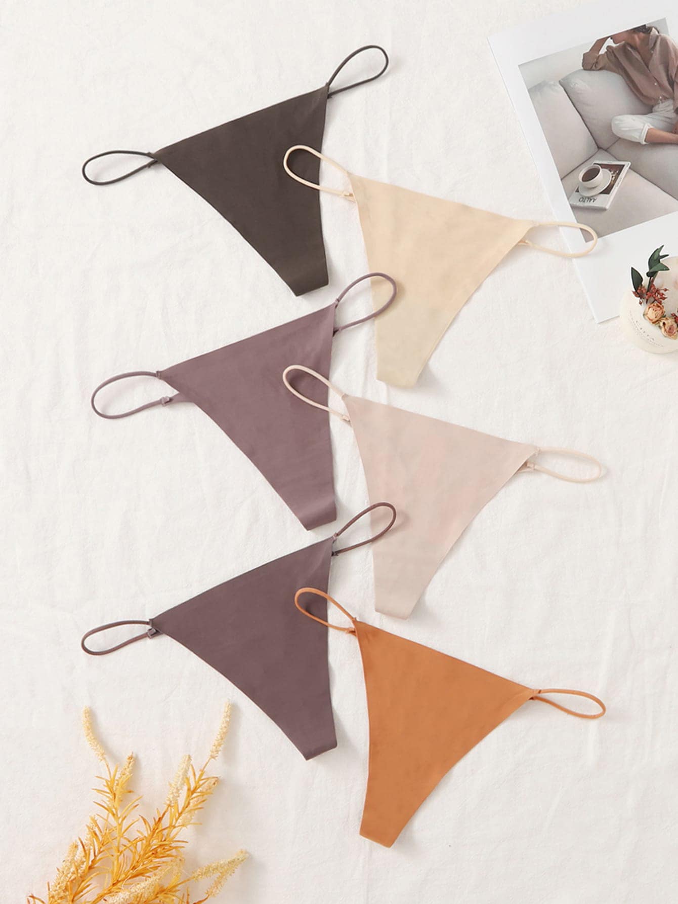 6pack No Show Panty Set