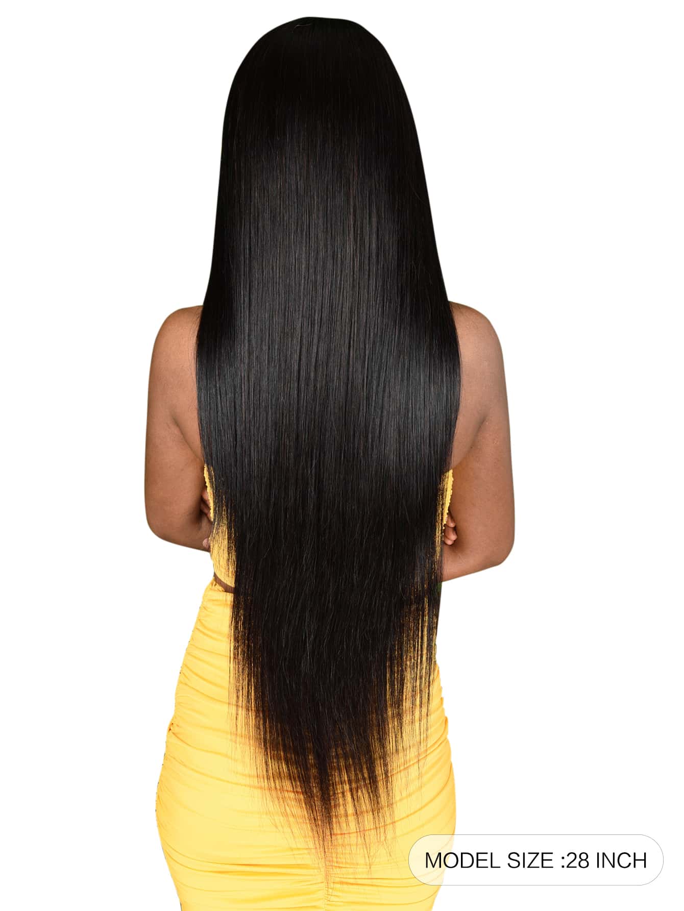 Virgin Hair Bundle Silky Straight Natural Black Color Cuticle Aligned One Hair Donor Virgin Human Hair Weave