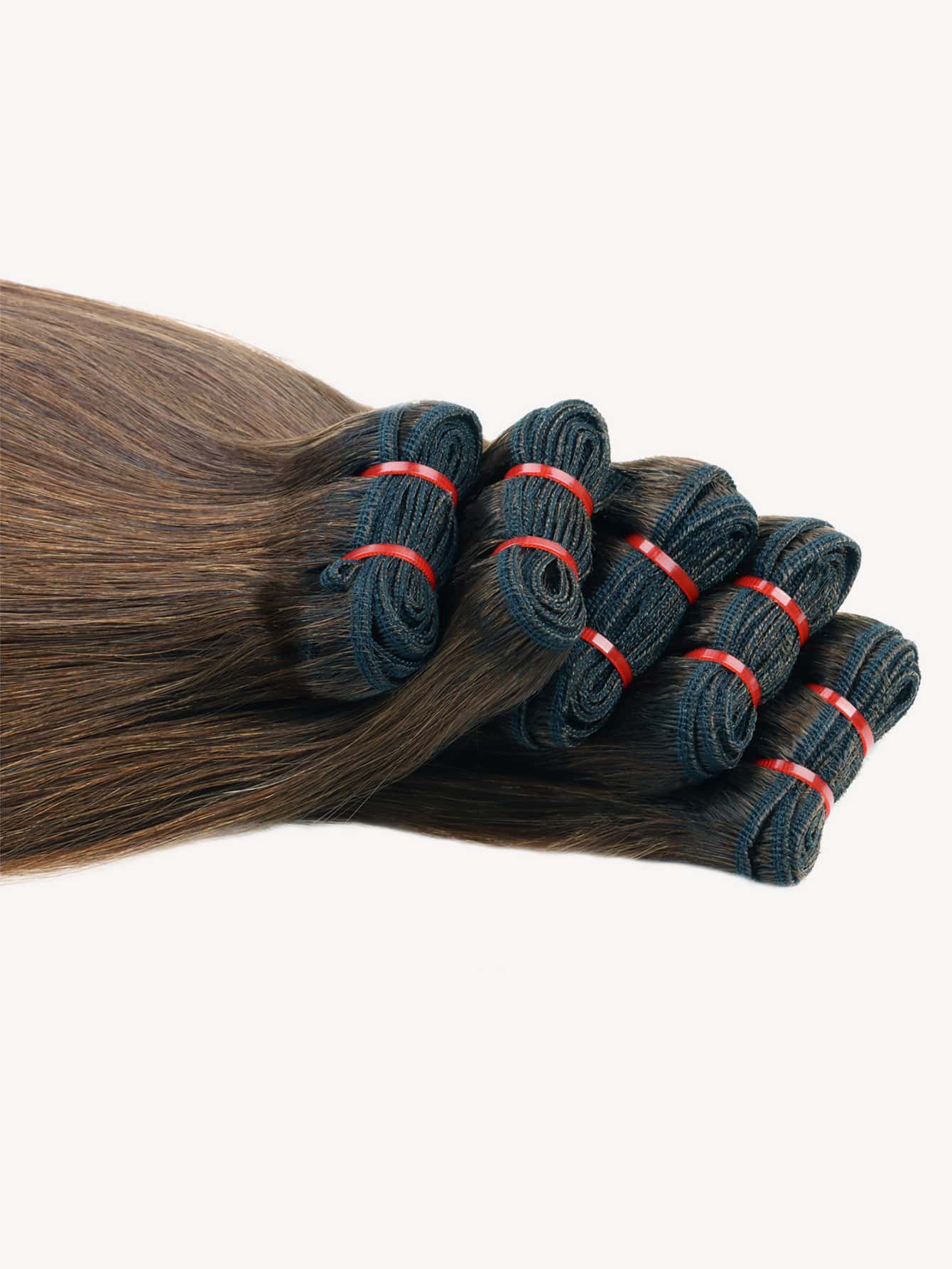 1pc Straight Brown #30 Color 250% Virgin Brazilian Human Hair Bundles Light Brown Color