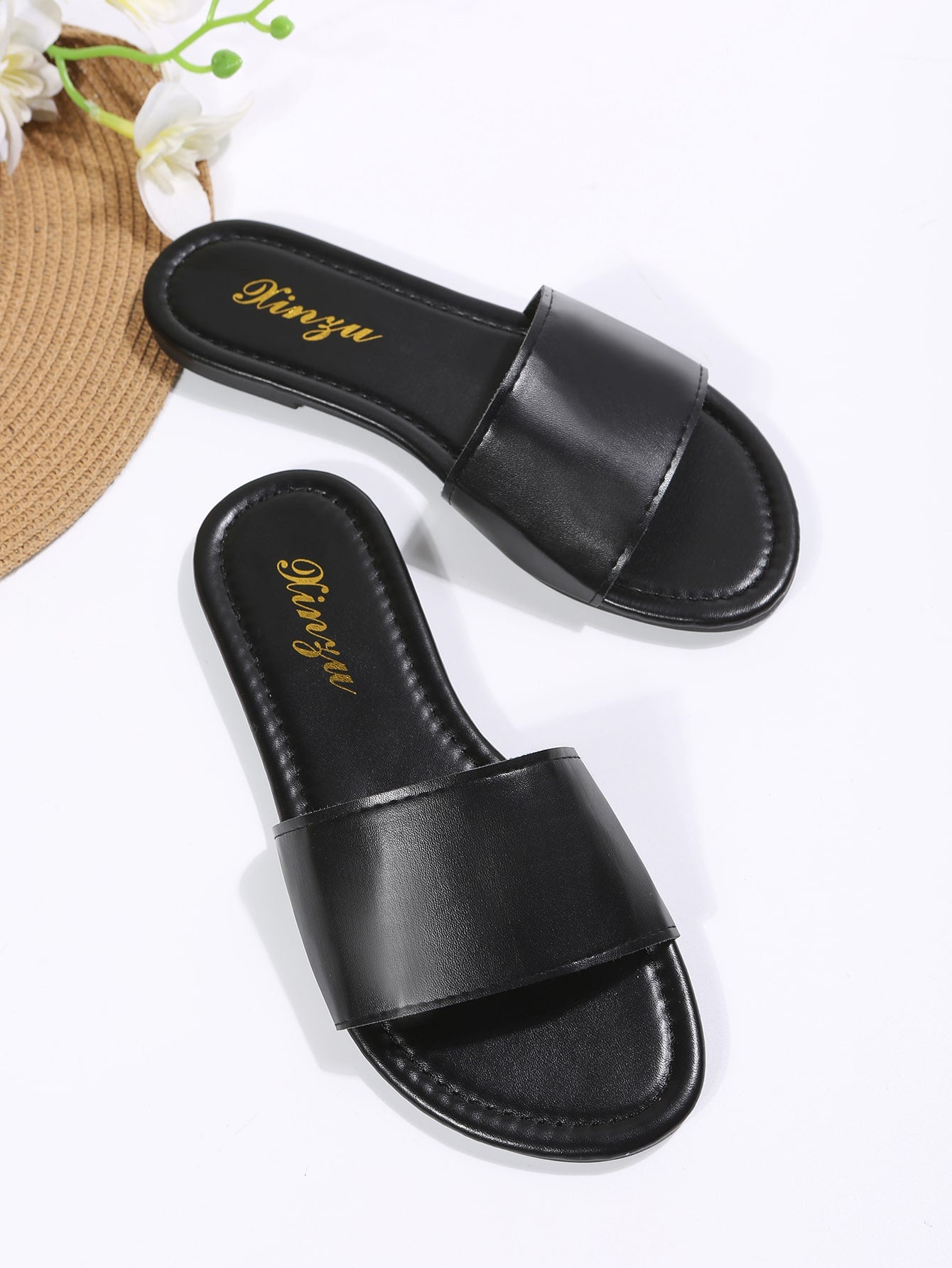 Women Single Band Slide Sandals