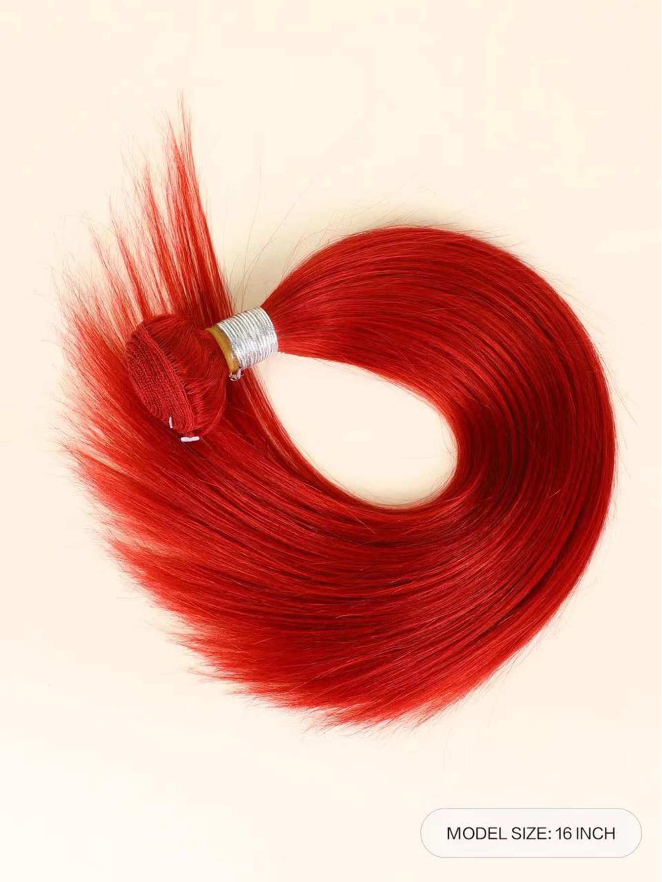 1Pc Straight Human Hair Weave Bundles Burg 530# Color 10-18 Inch Human Hair Extension