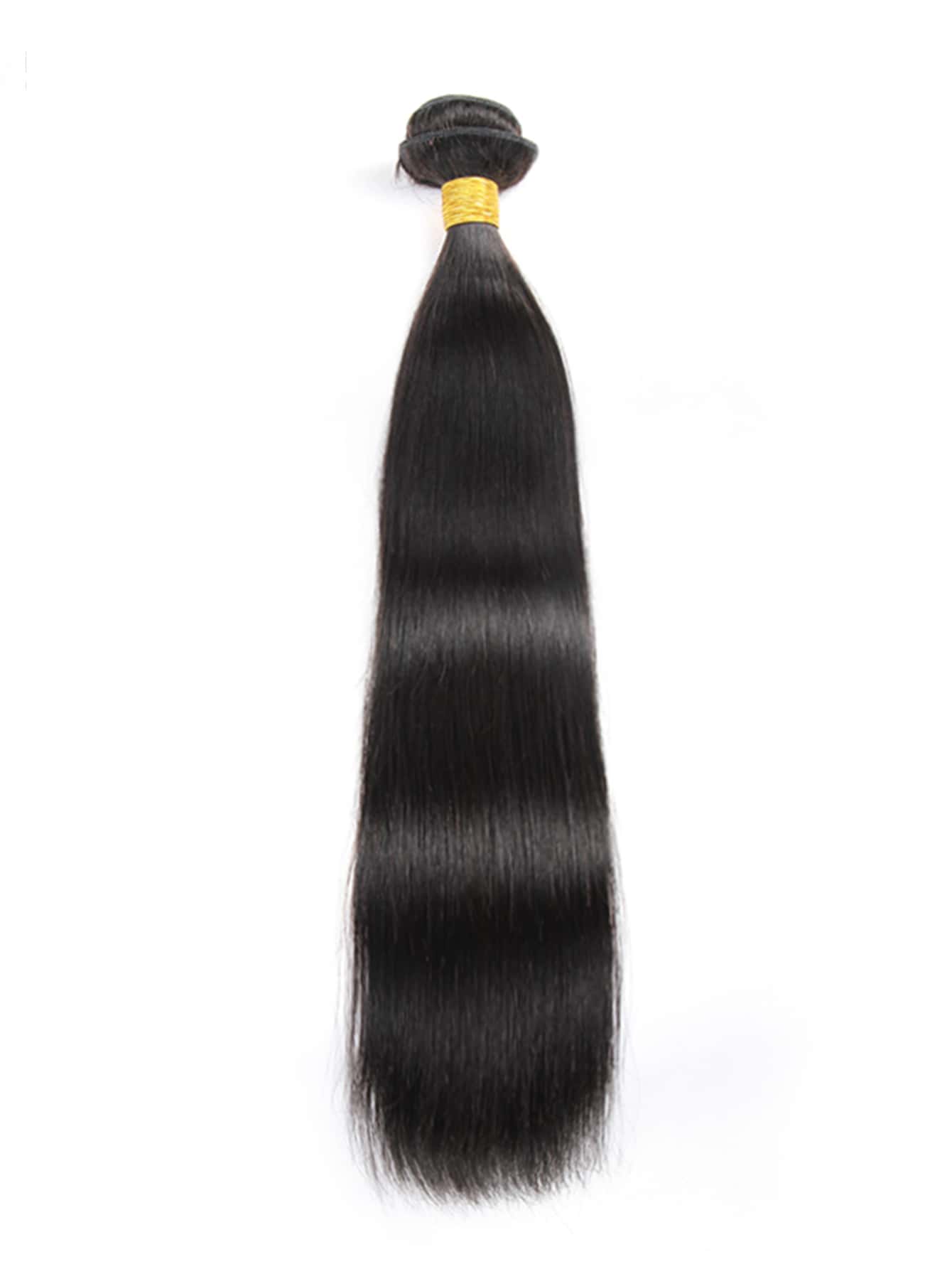 1pc 12A Grade Straight Bundles Natural Black Color Virgin Human Hair Remy Hair Weave