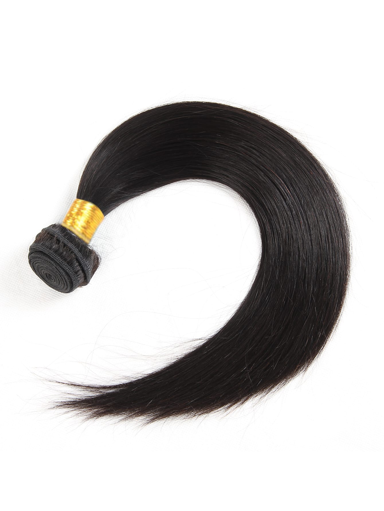 1pc 12A Grade Straight Bundles Natural Black Color Virgin Human Hair Remy Hair Weave