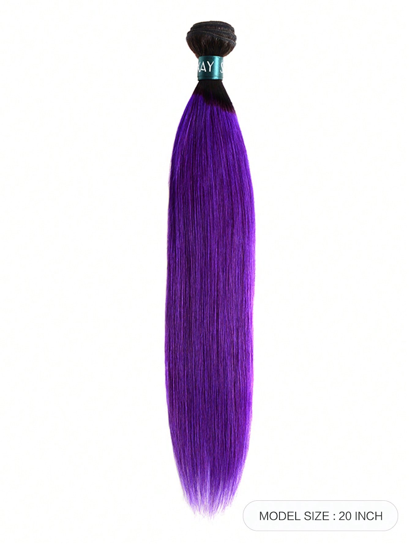 1Pc Ombre Straight Human Bundles Hair Ombre 99JA Virgin Bundles Hair 1B/99JA 100% Unprocessed Ombre 1 Bundle Extension for Women