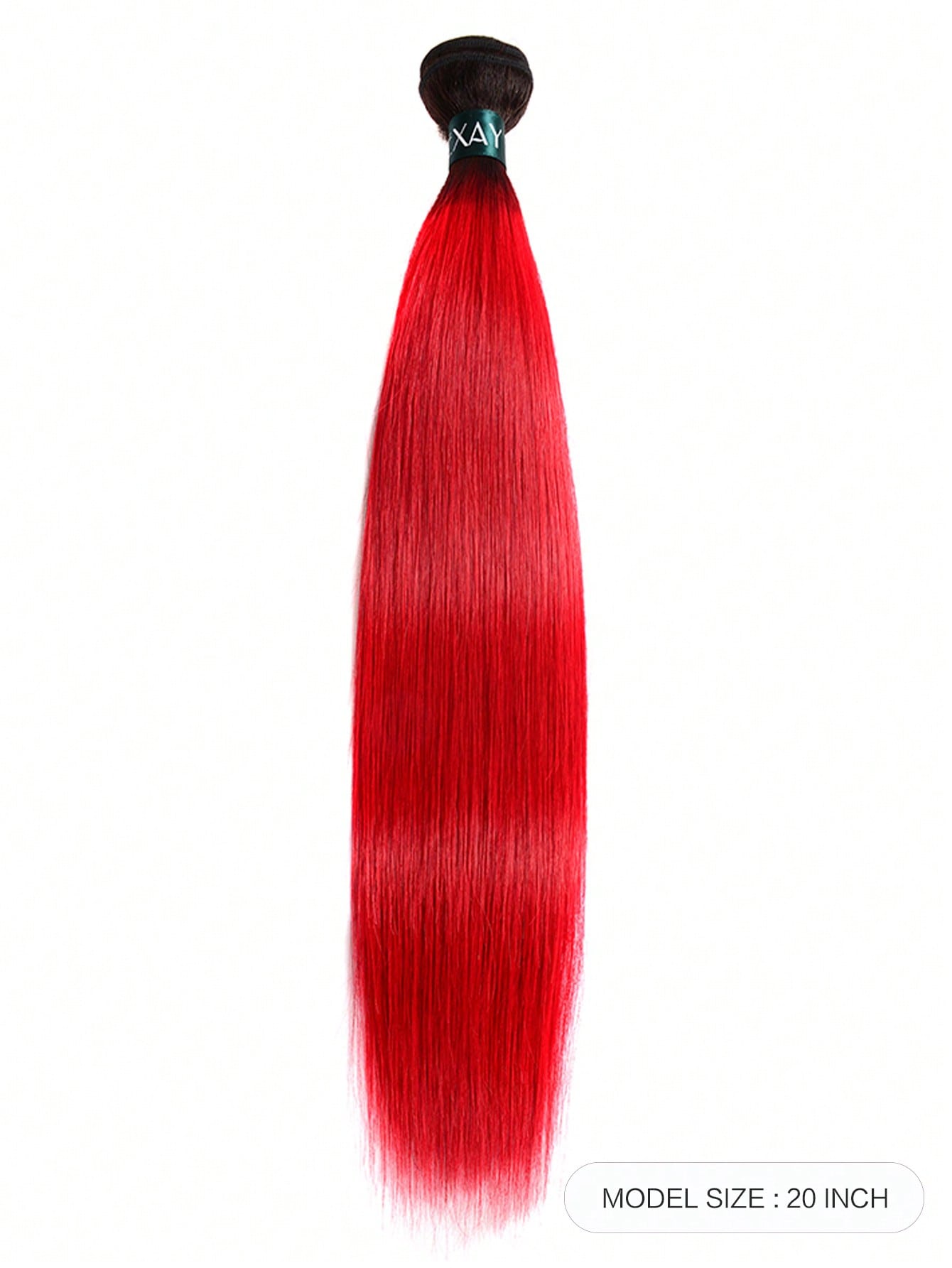 1Pc Ombre Straight Human Bundles Hair Ombre 99JA Virgin Bundles Hair 1B/99JA 100% Unprocessed Ombre 1 Bundle Extension for Women