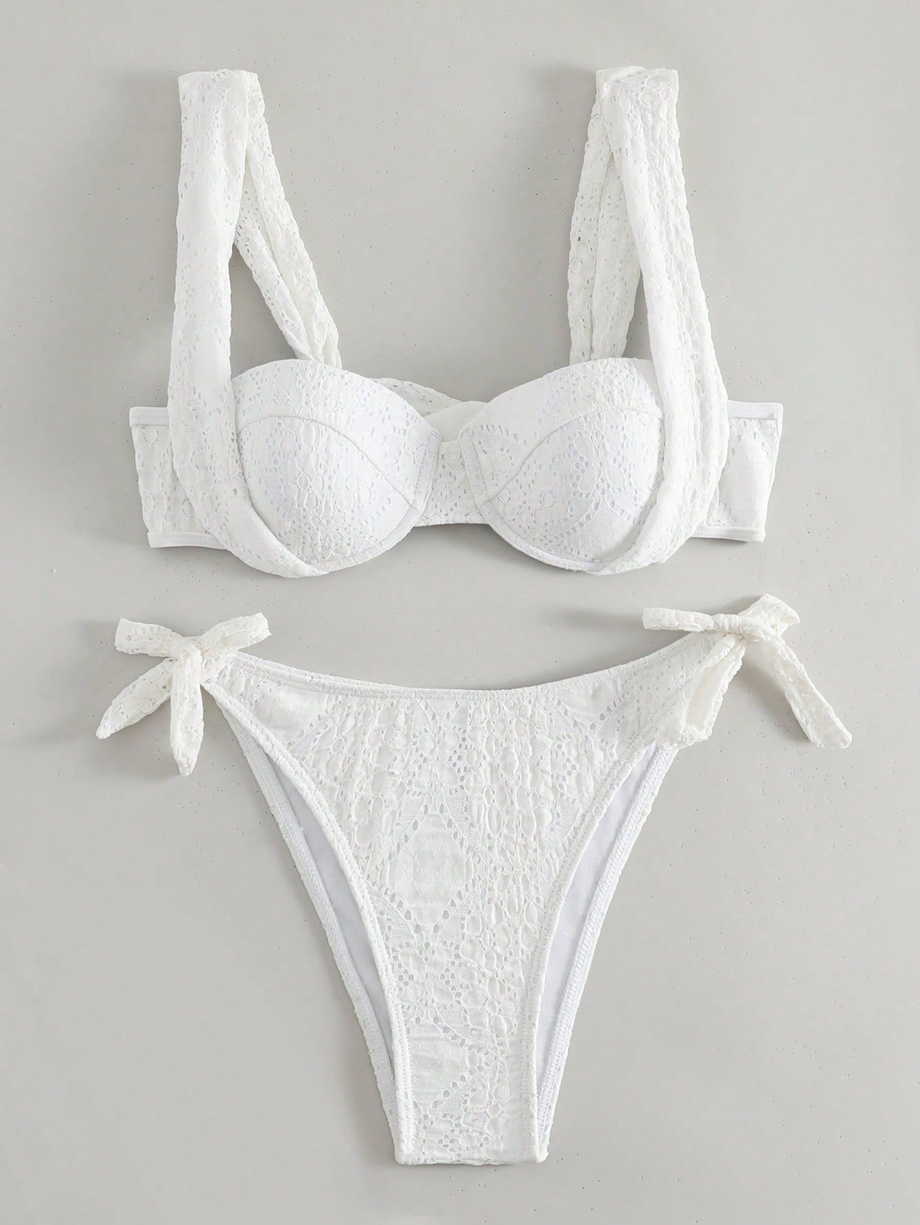 Swim SXY Schiffy Underwire Tie Side Bikini Swimsuit