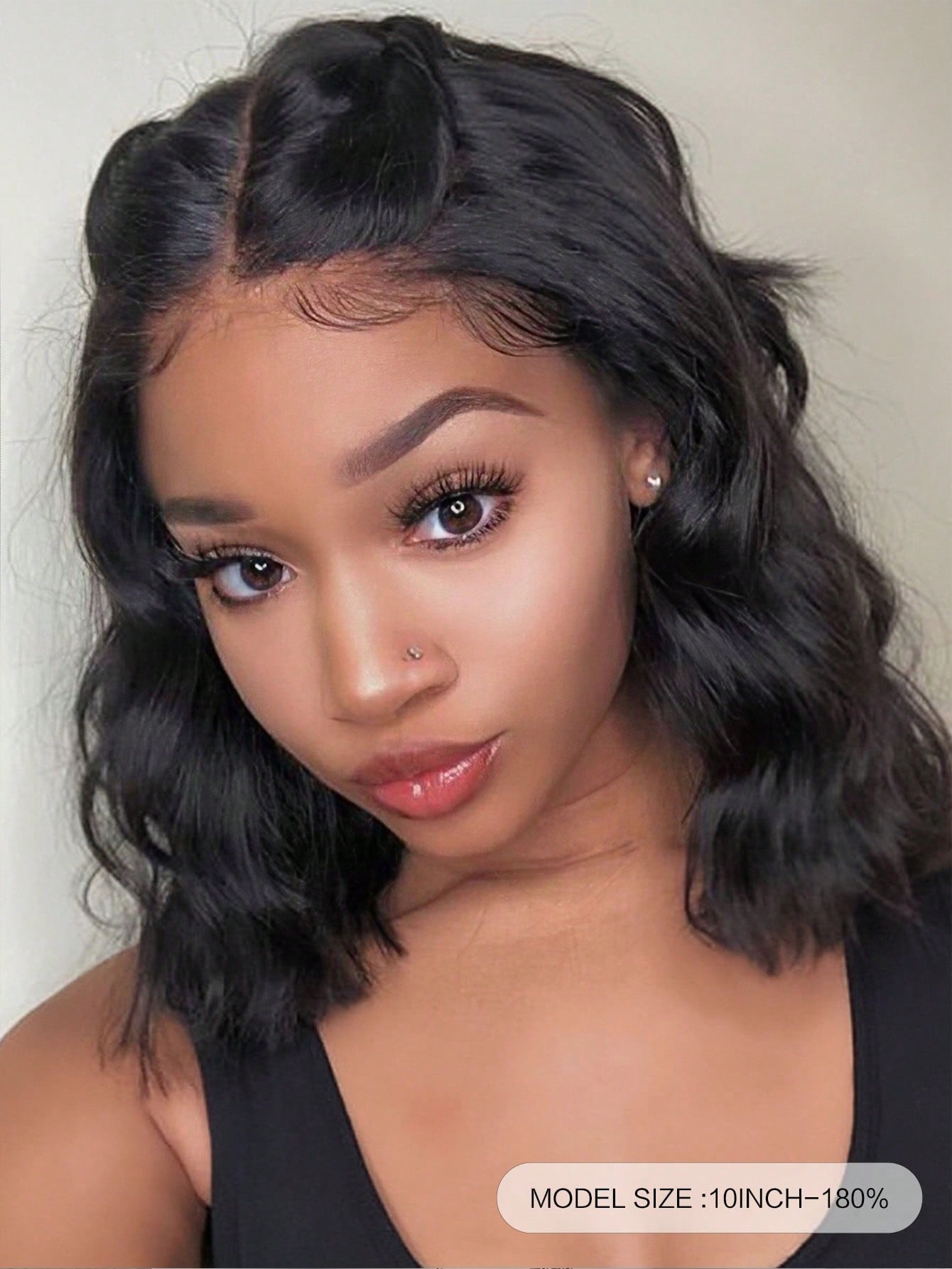 Transparent Lace Body Wave 4 X 4 13 X 4 13 X 6 Lace Frontal Wigs 150%/180% Density 12-30 Inch Natural Black Color Pre-Plucked Natural Hairline Swiss Lace Closure Human Hair Top Quality Long Wigs For Women