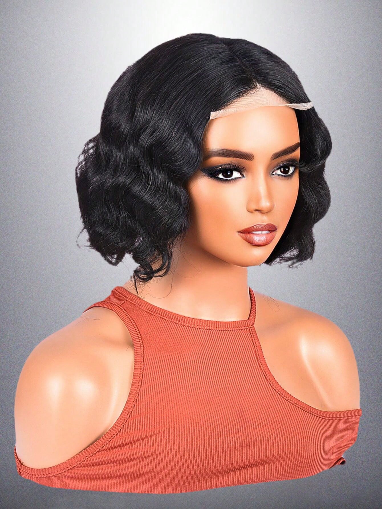 Transparent Lace Body Wave 4 X 4 13 X 4 13 X 6 Lace Frontal Wigs 150%/180% Density 12-30 Inch Natural Black Color Pre-Plucked Natural Hairline Swiss Lace Closure Human Hair Top Quality Long Wigs For Women