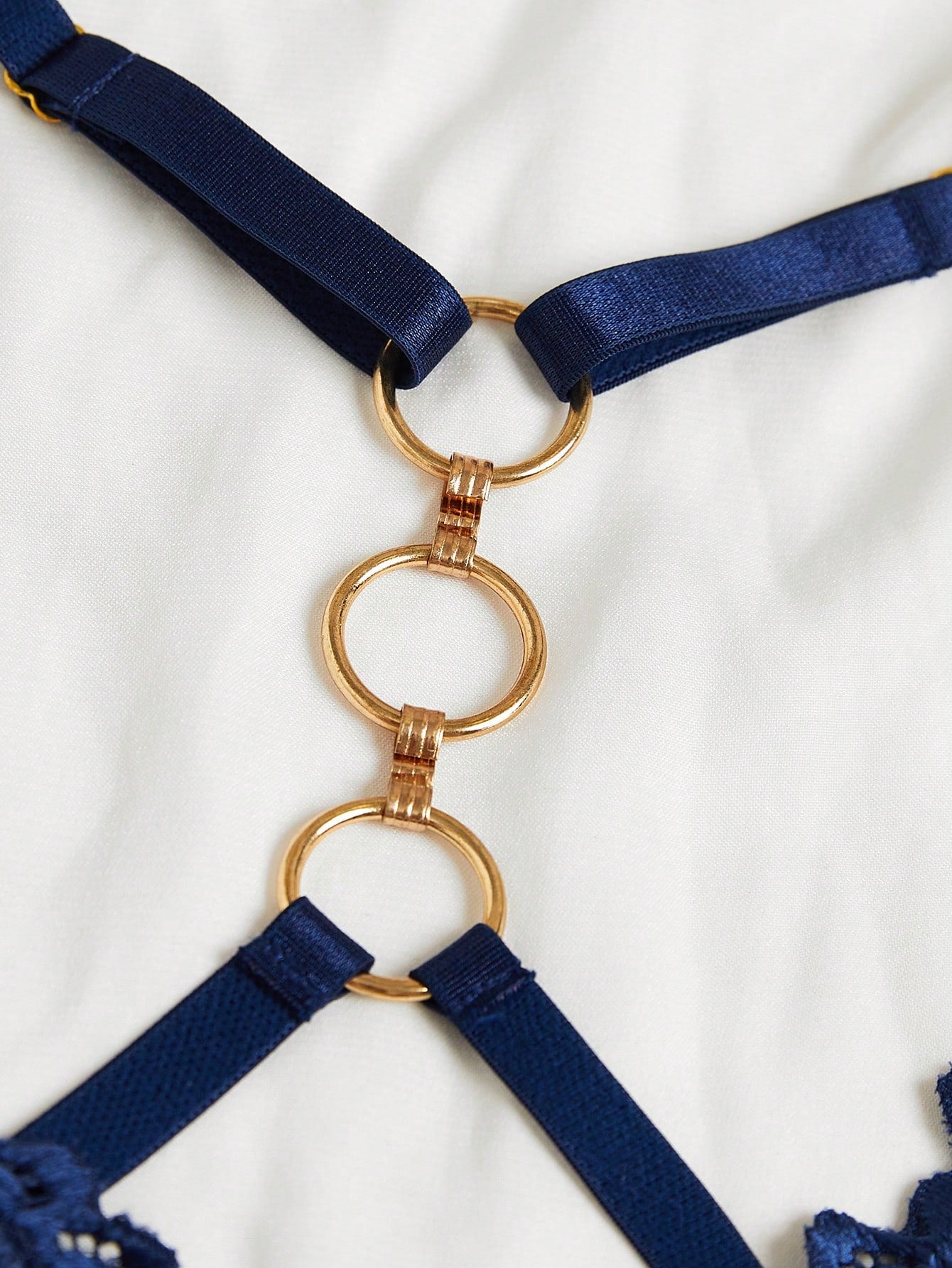 Floral Lace Cut Out Teddy Bodysuit