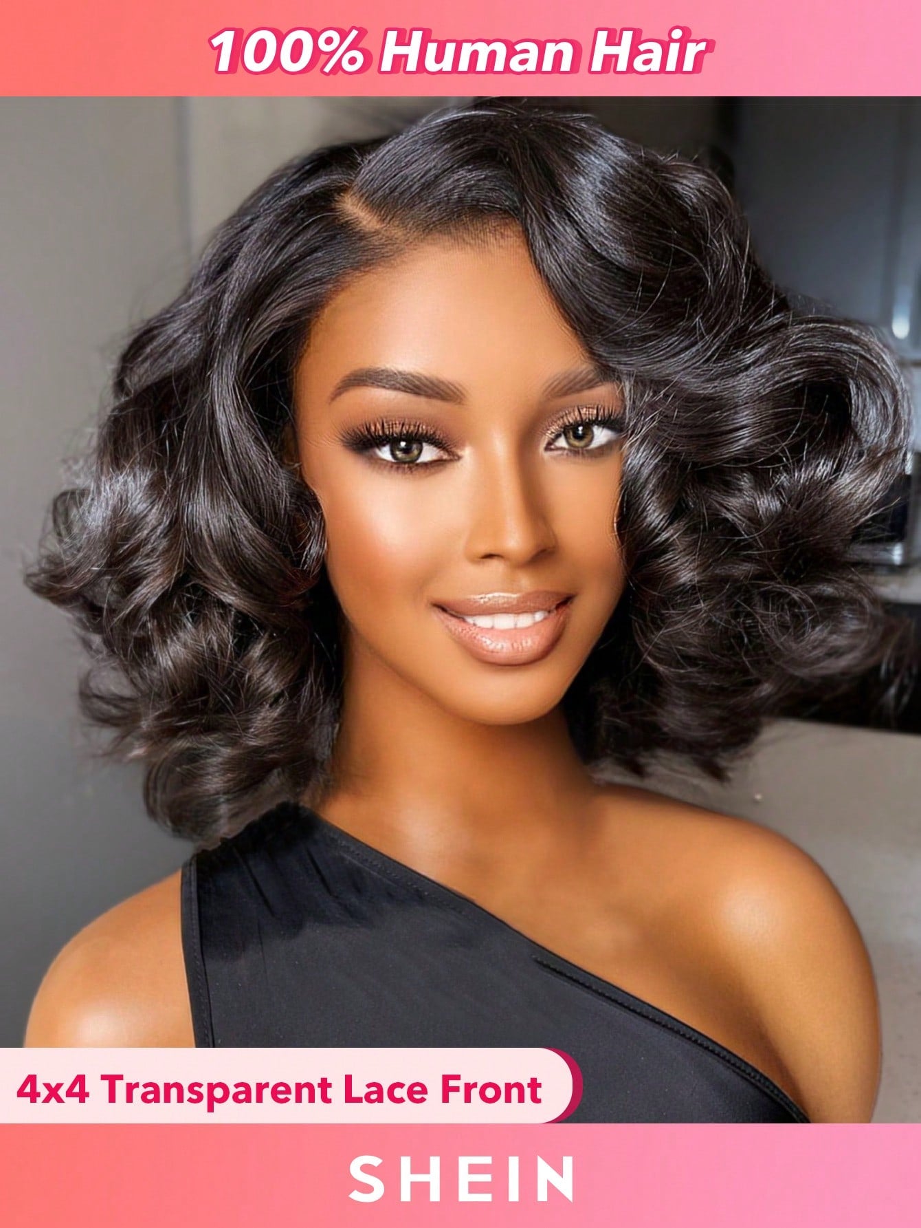 Transparent Lace Body Wave 4 X 4 13 X 4 13 X 6 Lace Frontal Wigs 150%/180% Density 12-30 Inch Natural Black Color Pre-Plucked Natural Hairline Swiss Lace Closure Human Hair Top Quality Long Wigs For Women