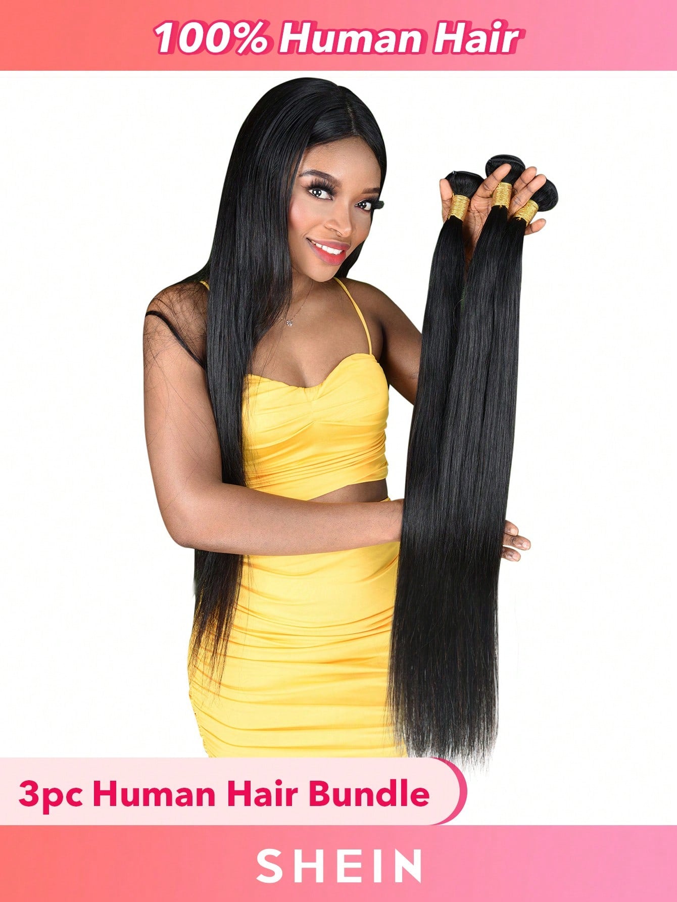 3 PCS Straight Hair Bundles Weave Natural Black Color 100% Unprocessed Virgin Human Hair Cuticle Aligned One Donor Hair 3 Bundles Deals