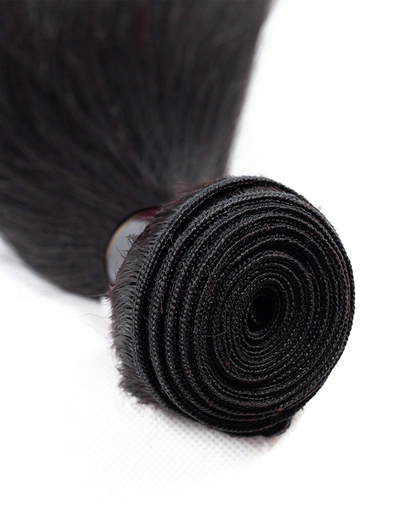 1pc Straight Natural Black Human Hair Bundle 150% Density Bundles For Women