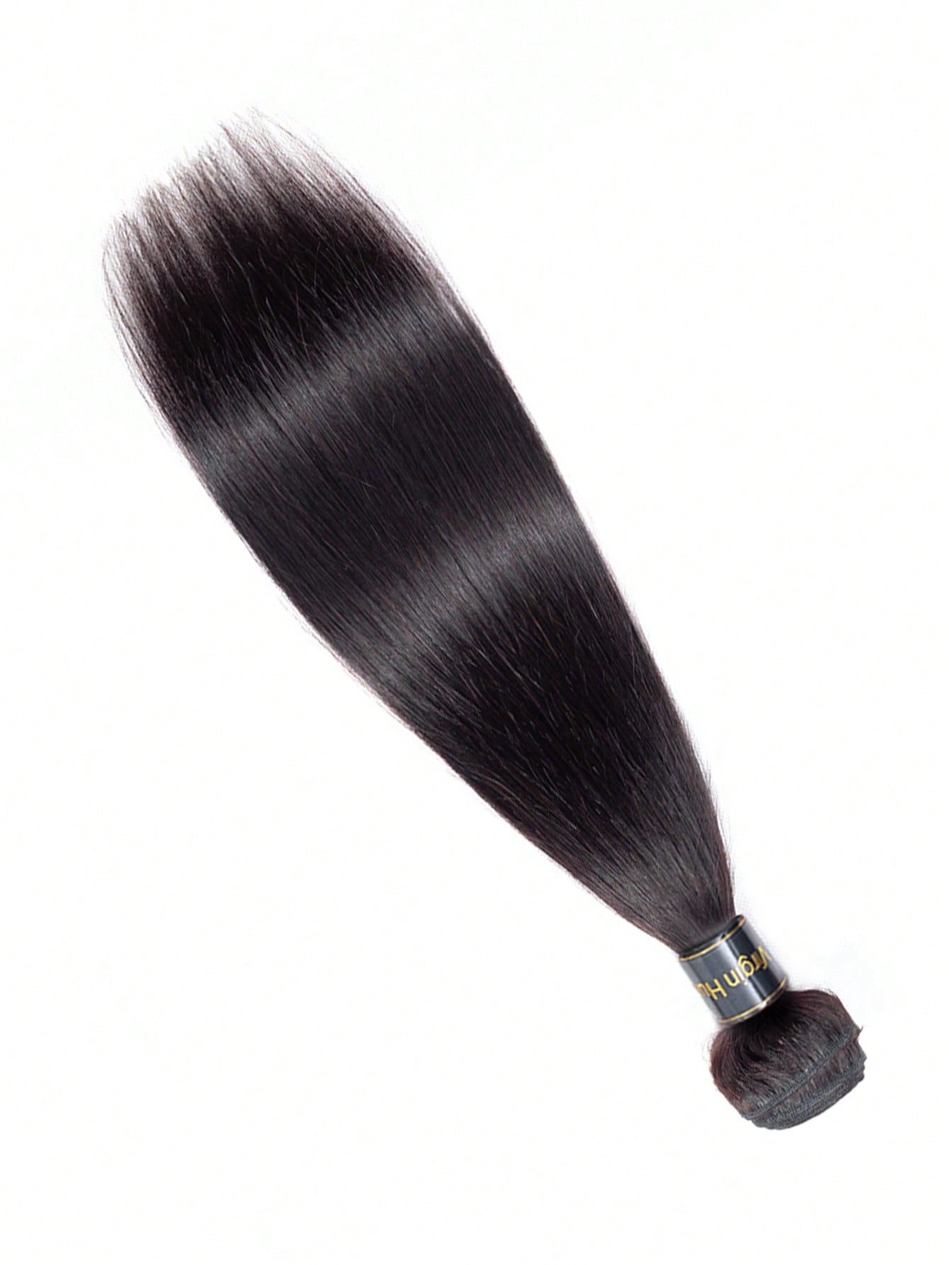 1pc Straight Natural Black Human Hair Bundle 150% Density Bundles For Women