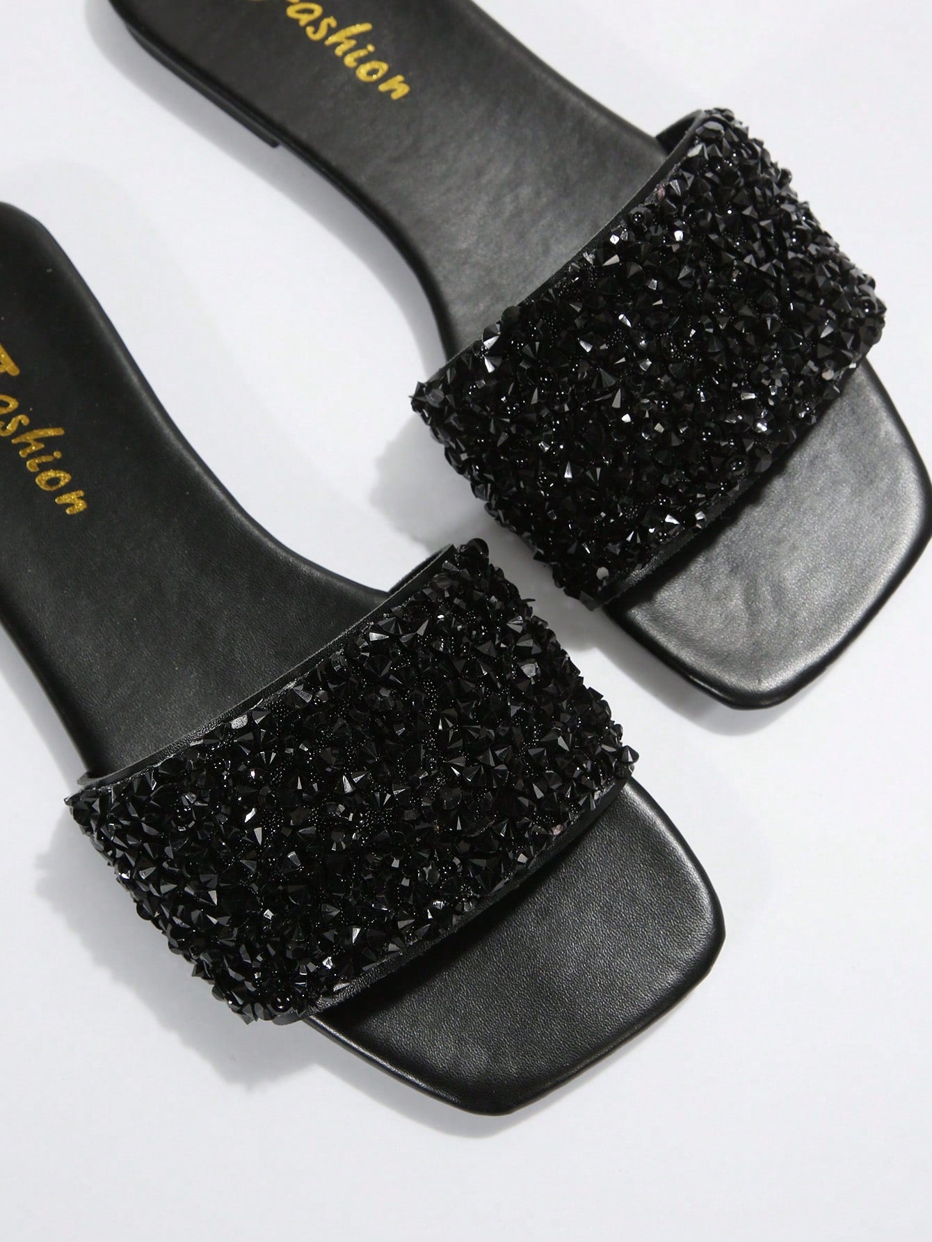 New Arrival Women's Flat Sandals, Fashionable Mule Shoes, Large Size Slippers, Sexy