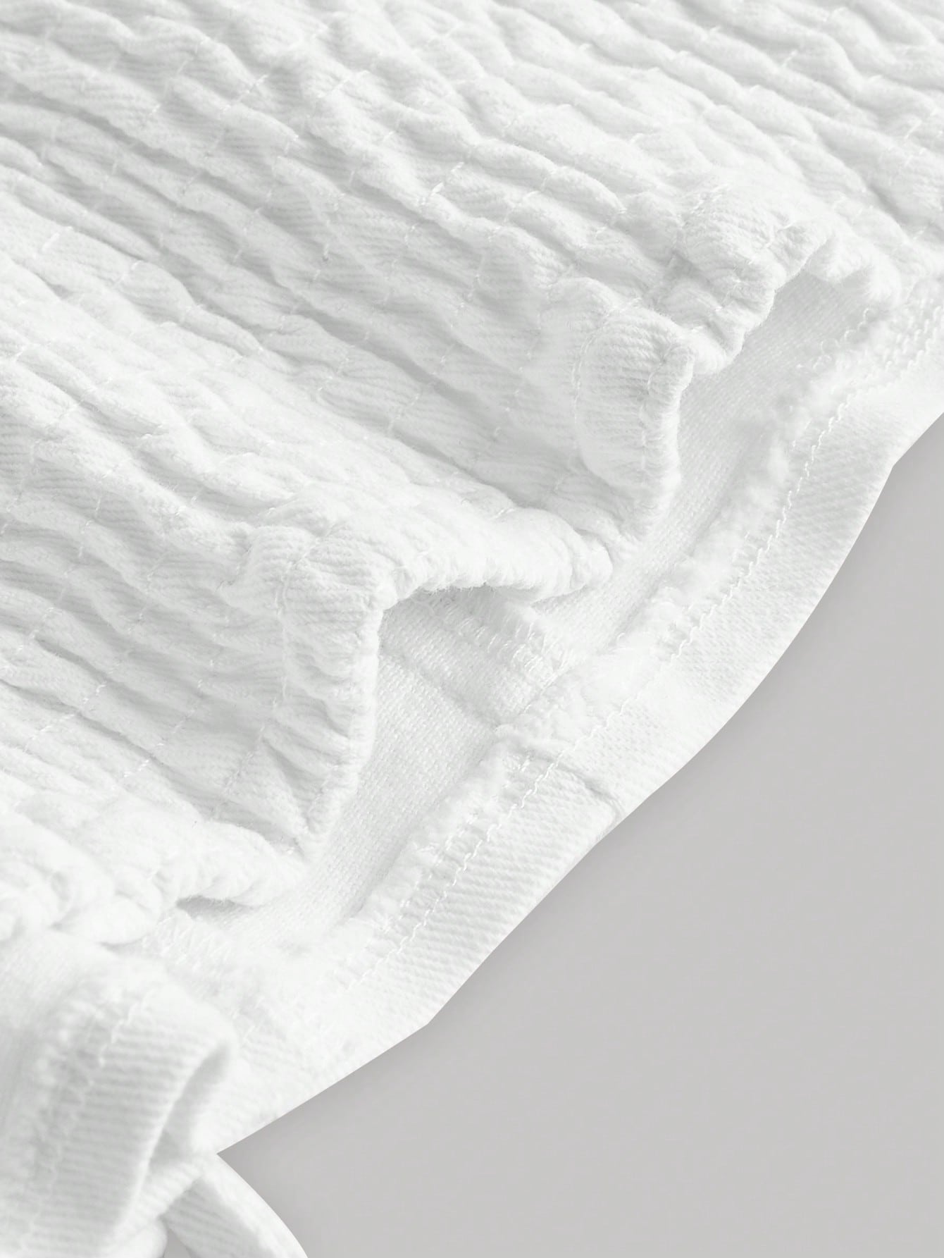 MOD Lace Up Front Halter Neck Denim Top