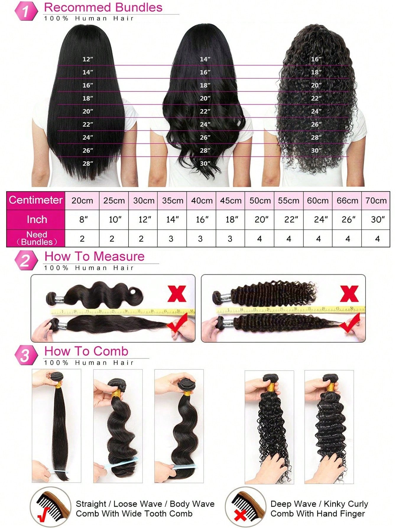 4pcs 4 X 4 Lace Closure Kinky Straight Human Hair Bundles With Closure Virgin Hair Extension Closure And 3 Bundles Real Double Weft Hair Weave Cheap Hair Daily Use Natural Black Color