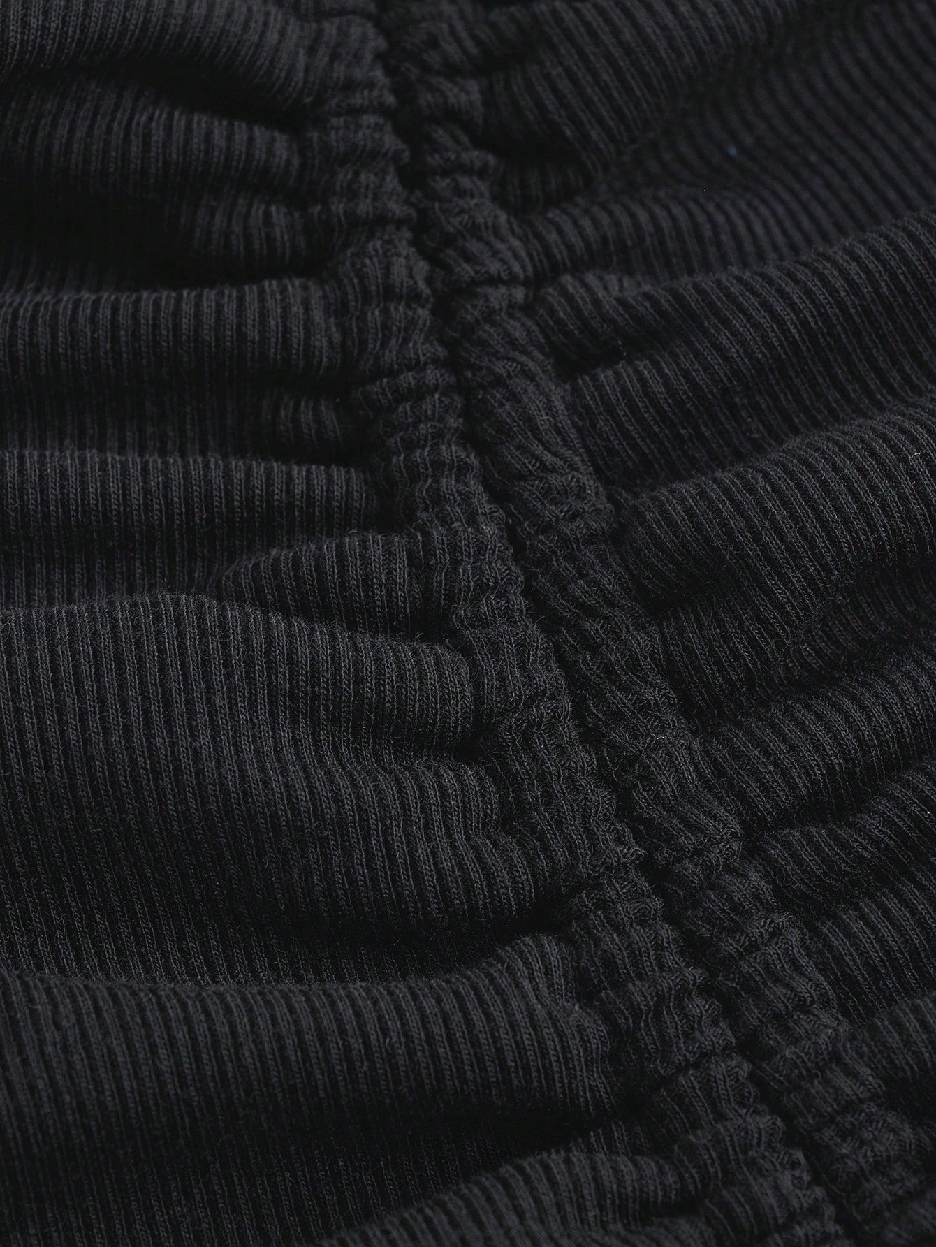 EZwear Drawstring Side Asymmetrical Hem Tank Dress