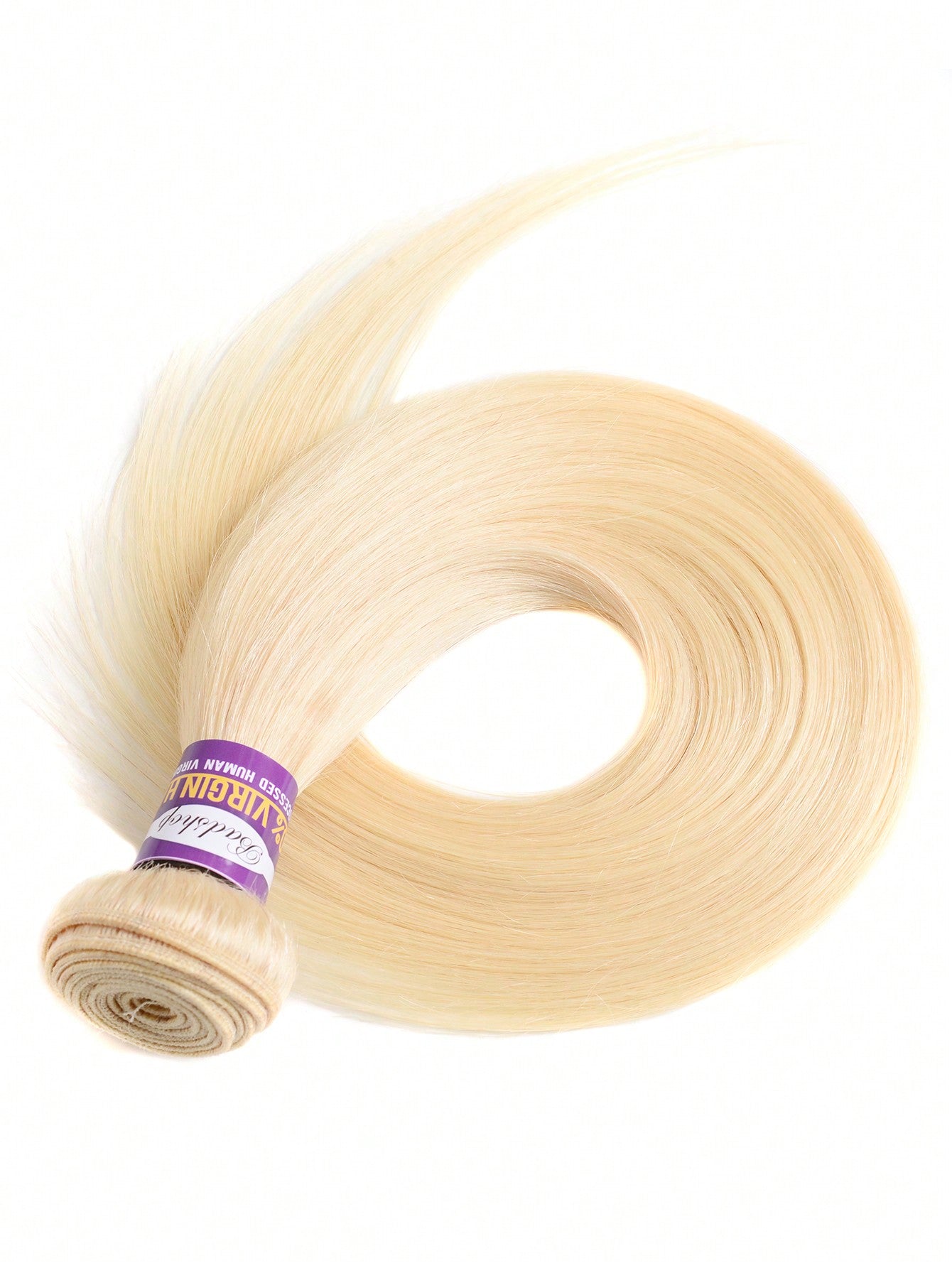 3pcs 613 Blonde Straight Bundles Virgin Human Hair Hair Extension Human Hair Bundles Extension Top Quality Cheap 8-30 Inch Blonde Color