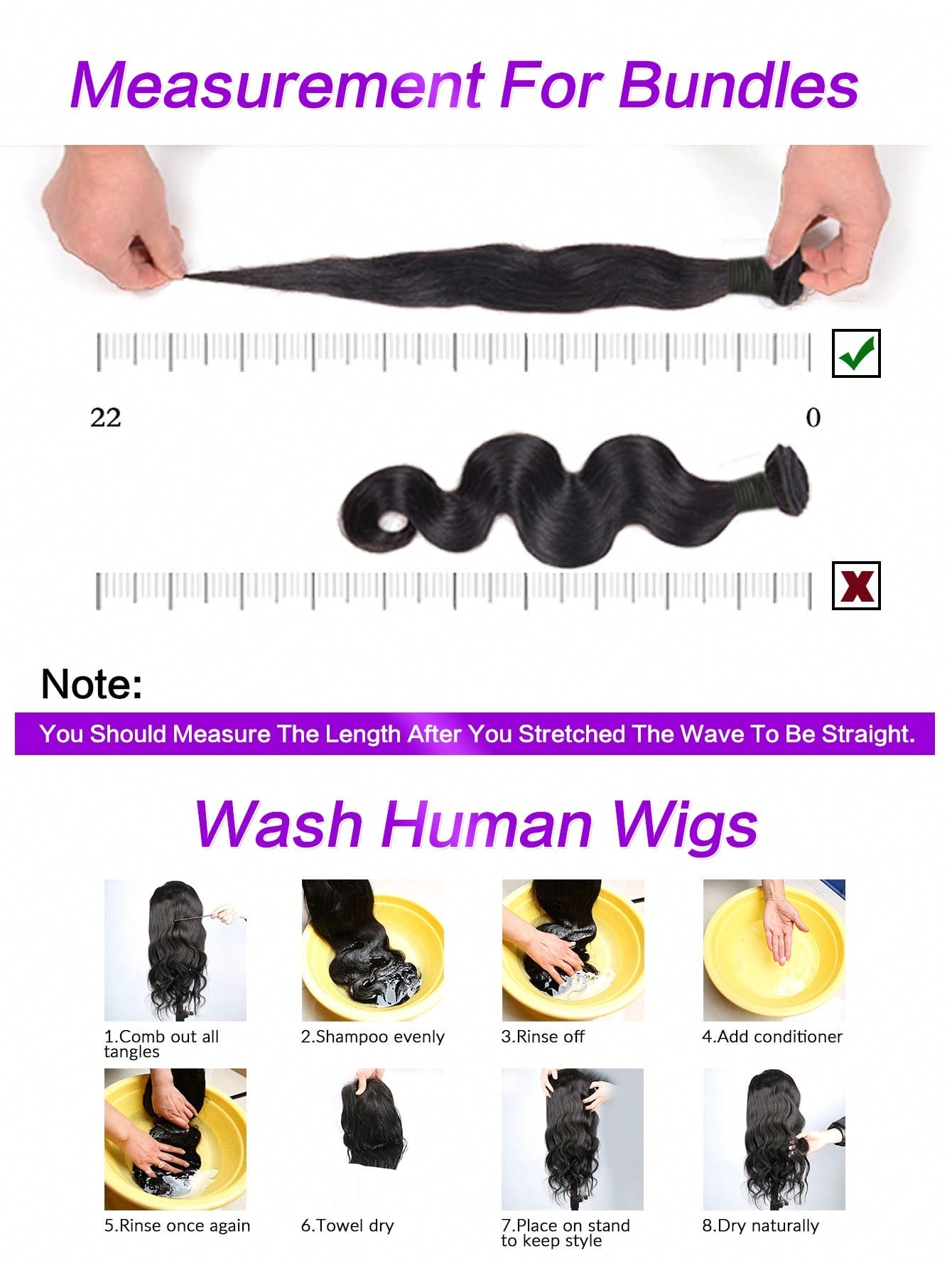 3pcs Straight Bundles Human Hair 100% Unprocessed Virgin Human Hair Long Bundles Straight Hair Extensions Natural Black Color Bundles for Women