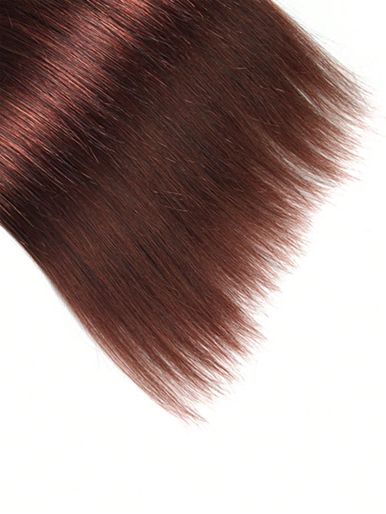 3Pcs Reddish Bundles Human Hair Straight Brown Copper Red Remy Bundles Reddish Brown 35# Bundles for